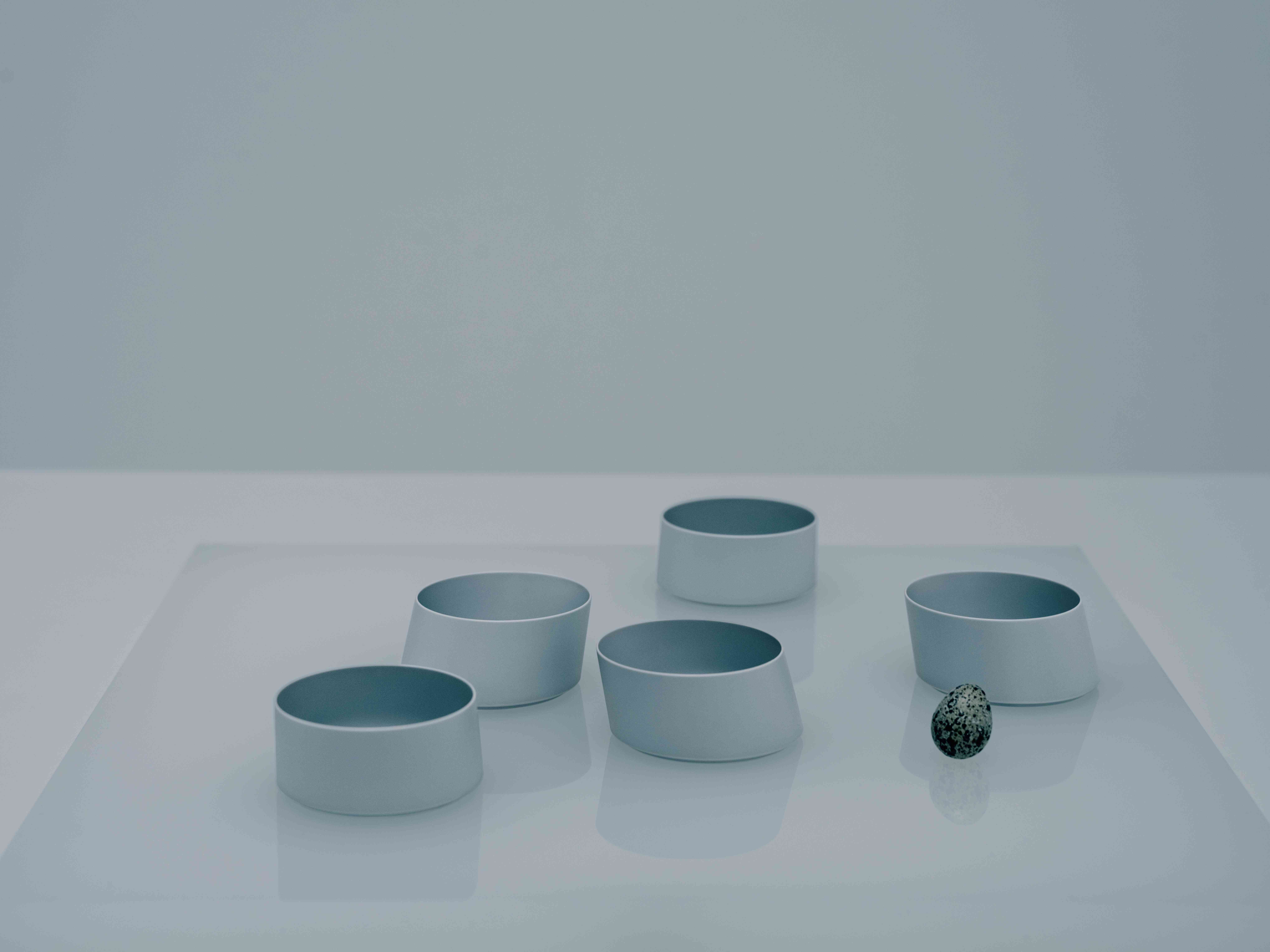 ARAS ななめ小鉢 ホワイト ホワイト