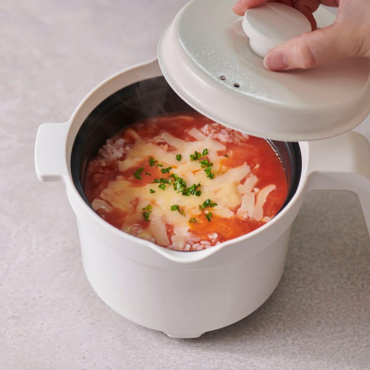 レンジメート マグポット ホワイト ホワイト