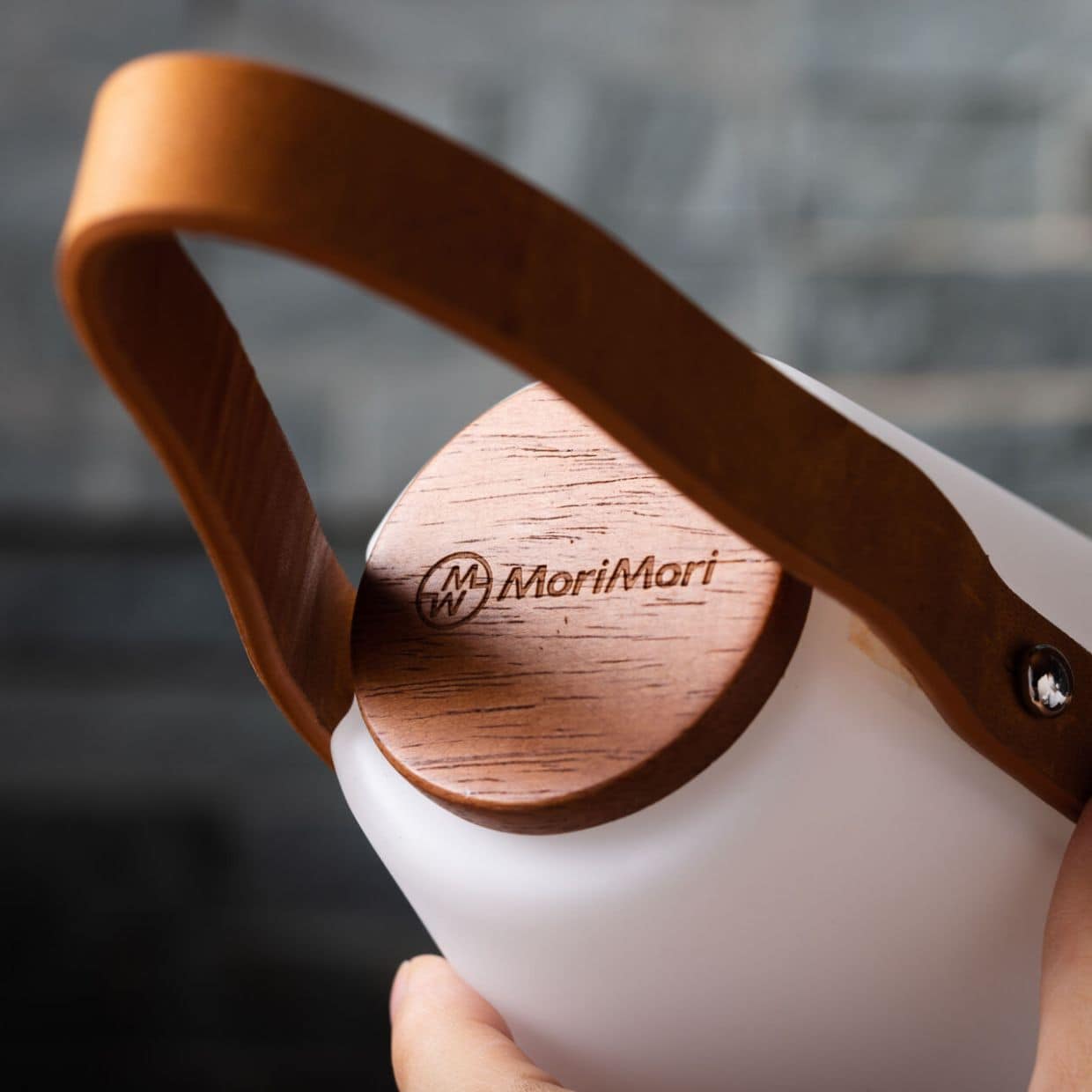 MoriMori LED ランタンスピーカー ROOMS レザーハンドル