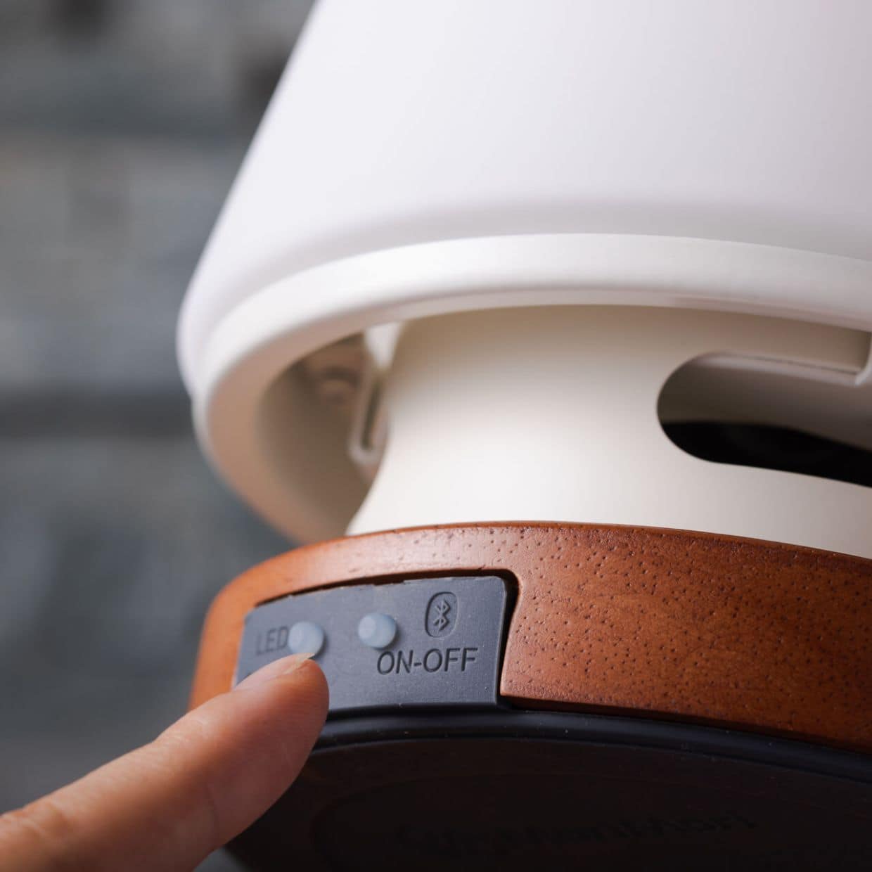 MoriMori LED ランタンスピーカー ROOMS レザーハンドル