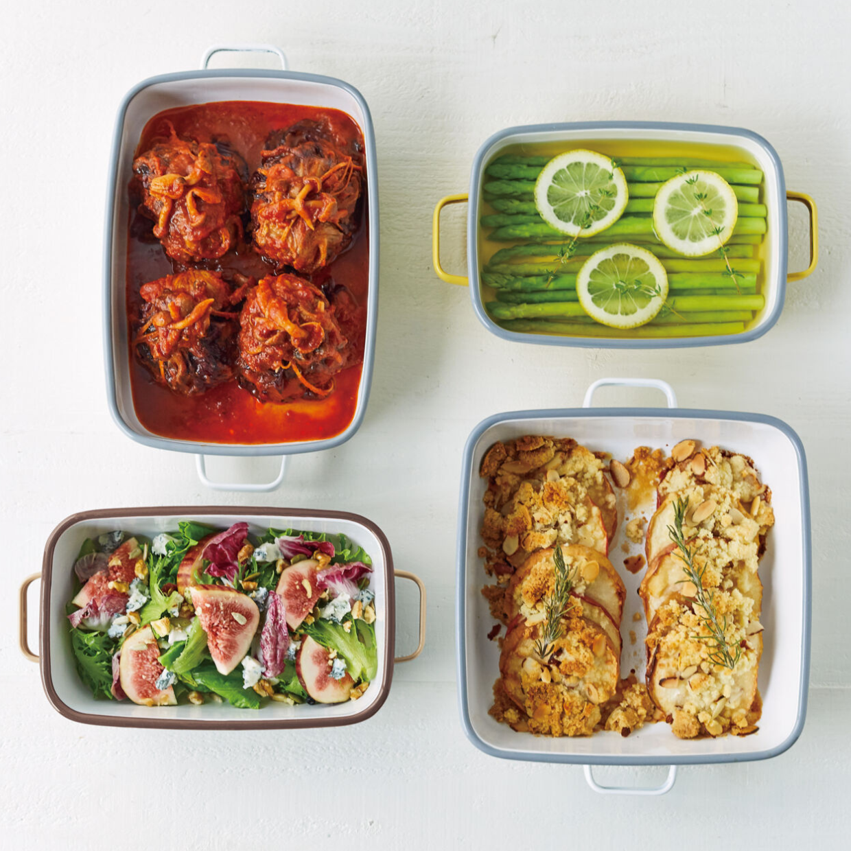 365methods ホーローオーブンディッシュ スクエア カフェオレ