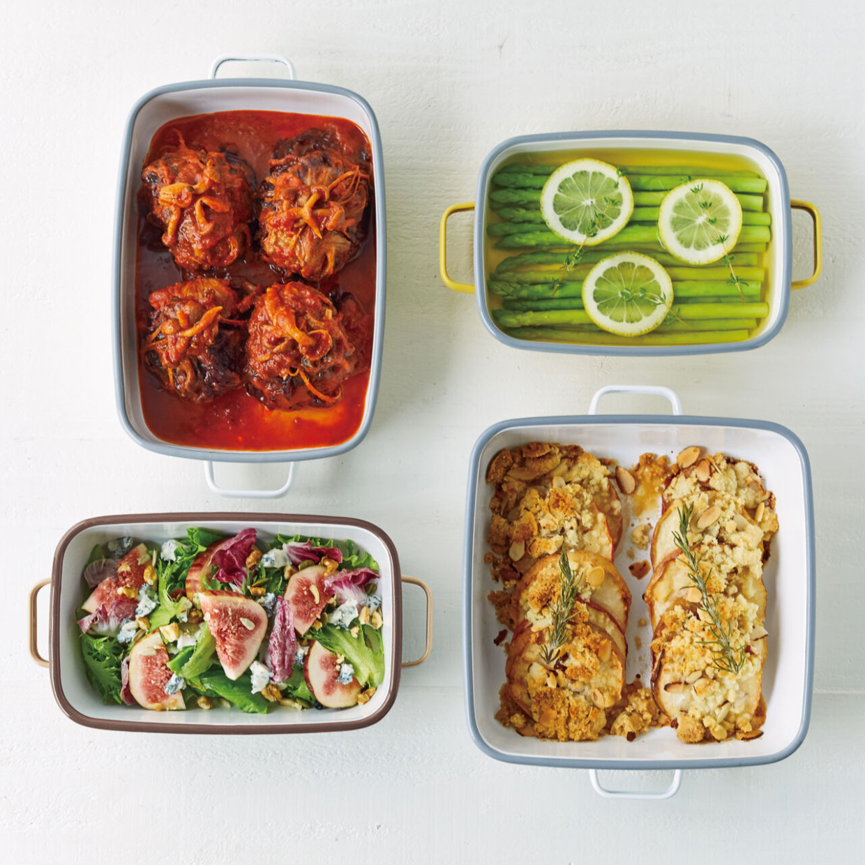 365methods ホーローオーブンディッシュ 浅型M カフェオレ