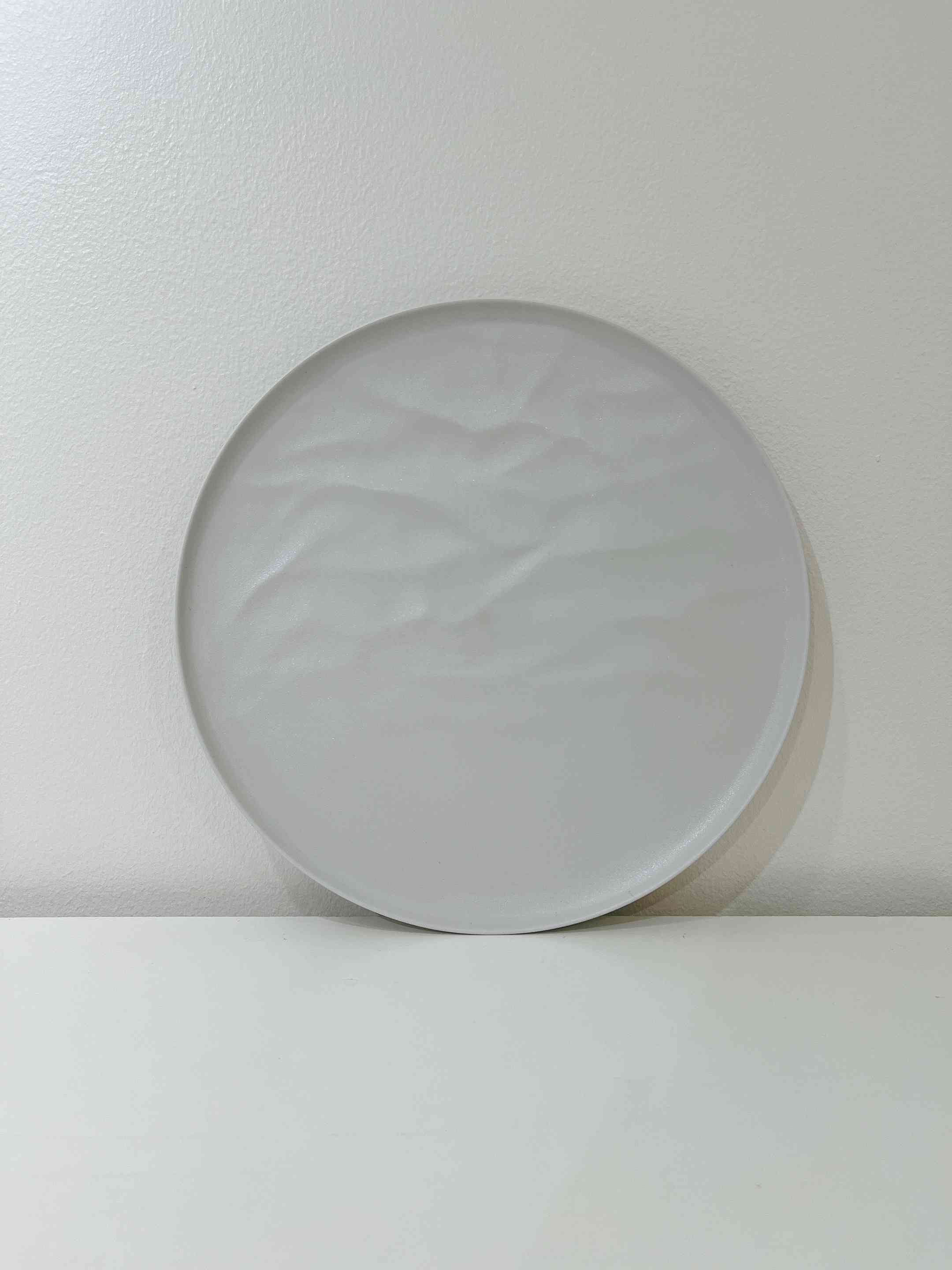 ARAS 中皿ウェーブ ホワイト ホワイト