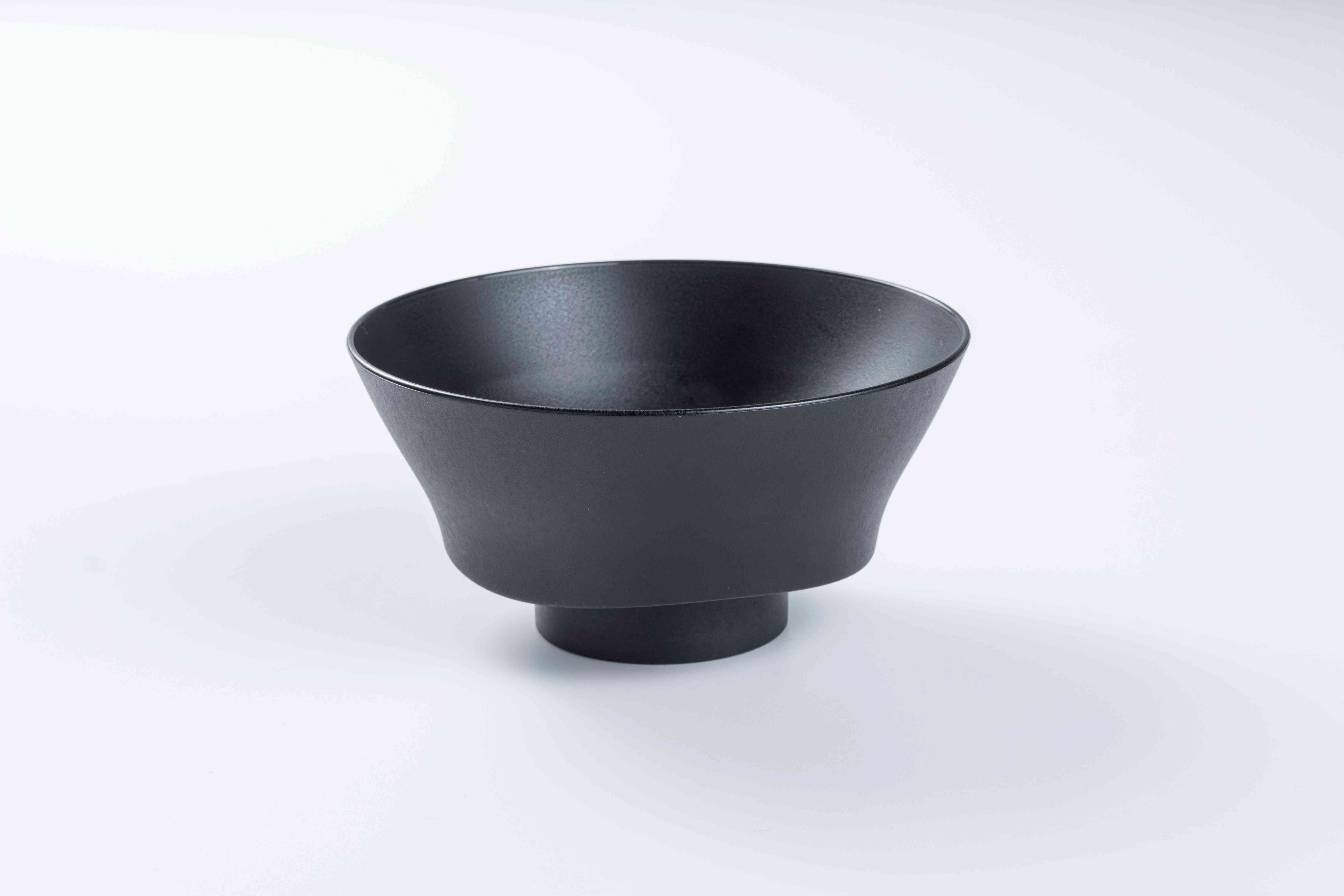 ARAS お茶碗 ブラック ブラック