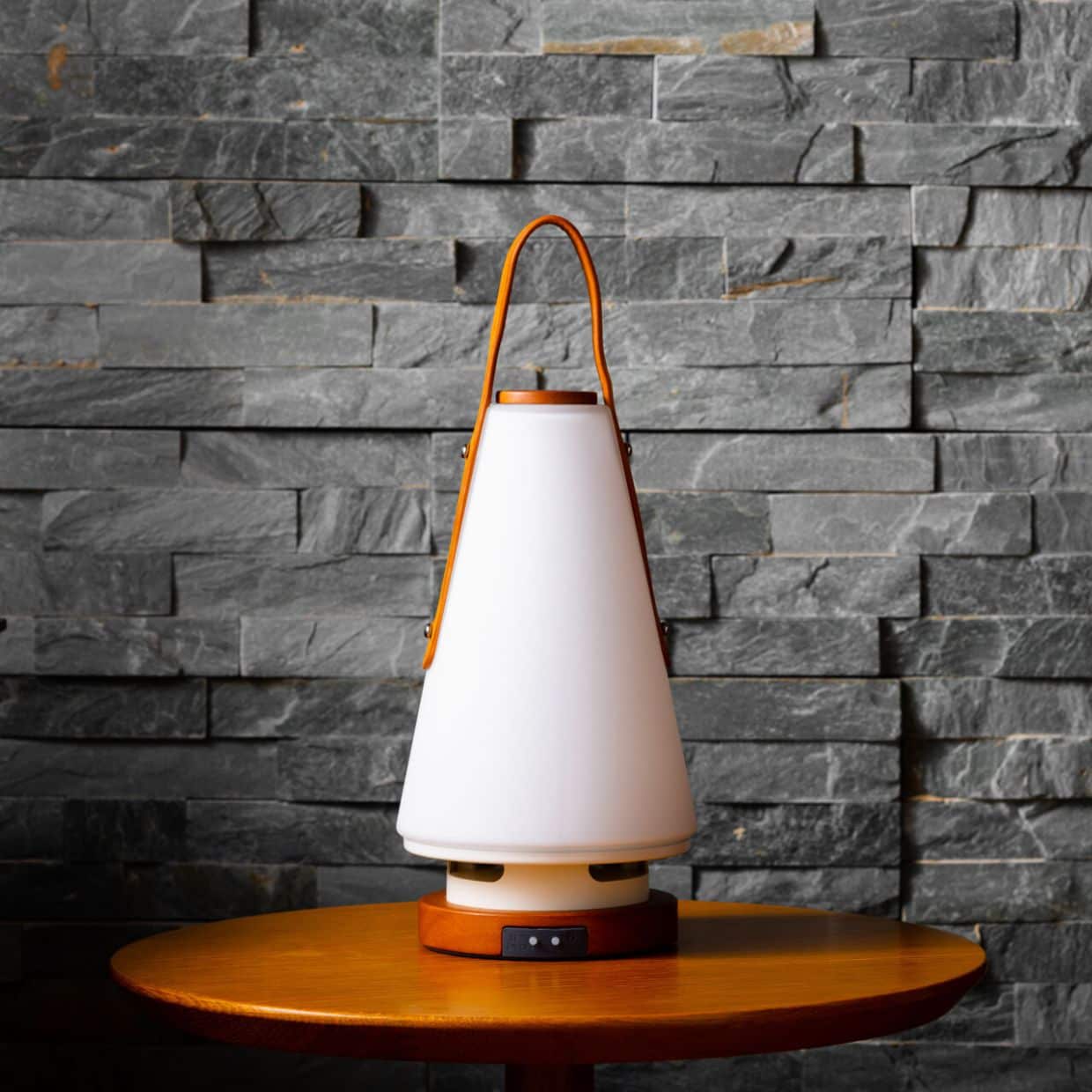 MoriMori LED ランタンスピーカー ROOMS レザーハンドル