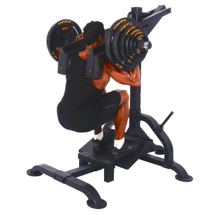 POWERTEC(パワーテック)　レバレッジスクワット&カーフ ブラック L-SC19 ブラック