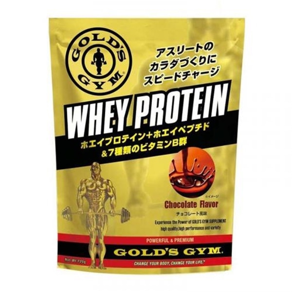 GOLD'S GYM ホエイプロテイン+ホエイペプチド&ビタミン 720g チョコレート風味