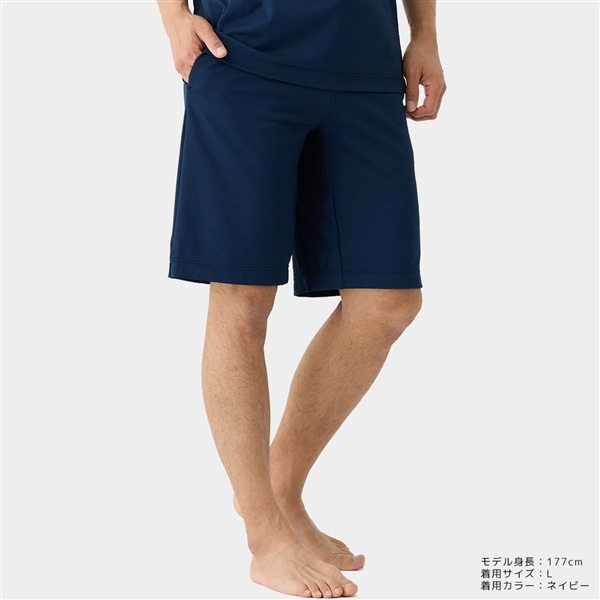 VENEX　スタンダードドライプラス　ハーフパンツ　メンズ ネイビー M