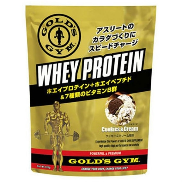 GOLD'S GYM ホエイプロテイン 360ｇ クッキー＆クリーム風味