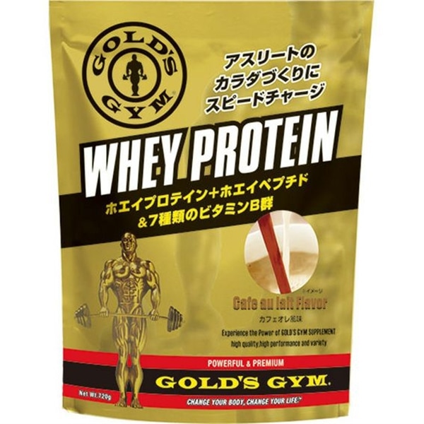 GOLD'S GYM ホエイプロテイン 360ｇ カフェオレ風味