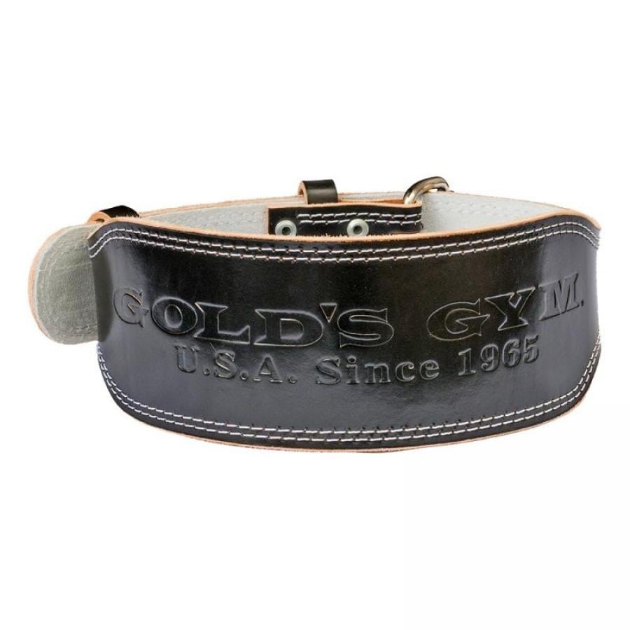 GOLD'S GYM EXレザーベルト【ブラック】Lサイズ L