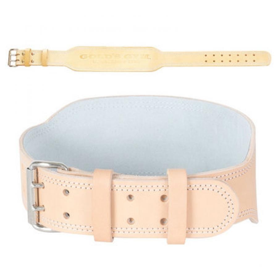 GOLD'S GYM EXレザーベルト【ナチュラル】Sサイズ ナチュラル S