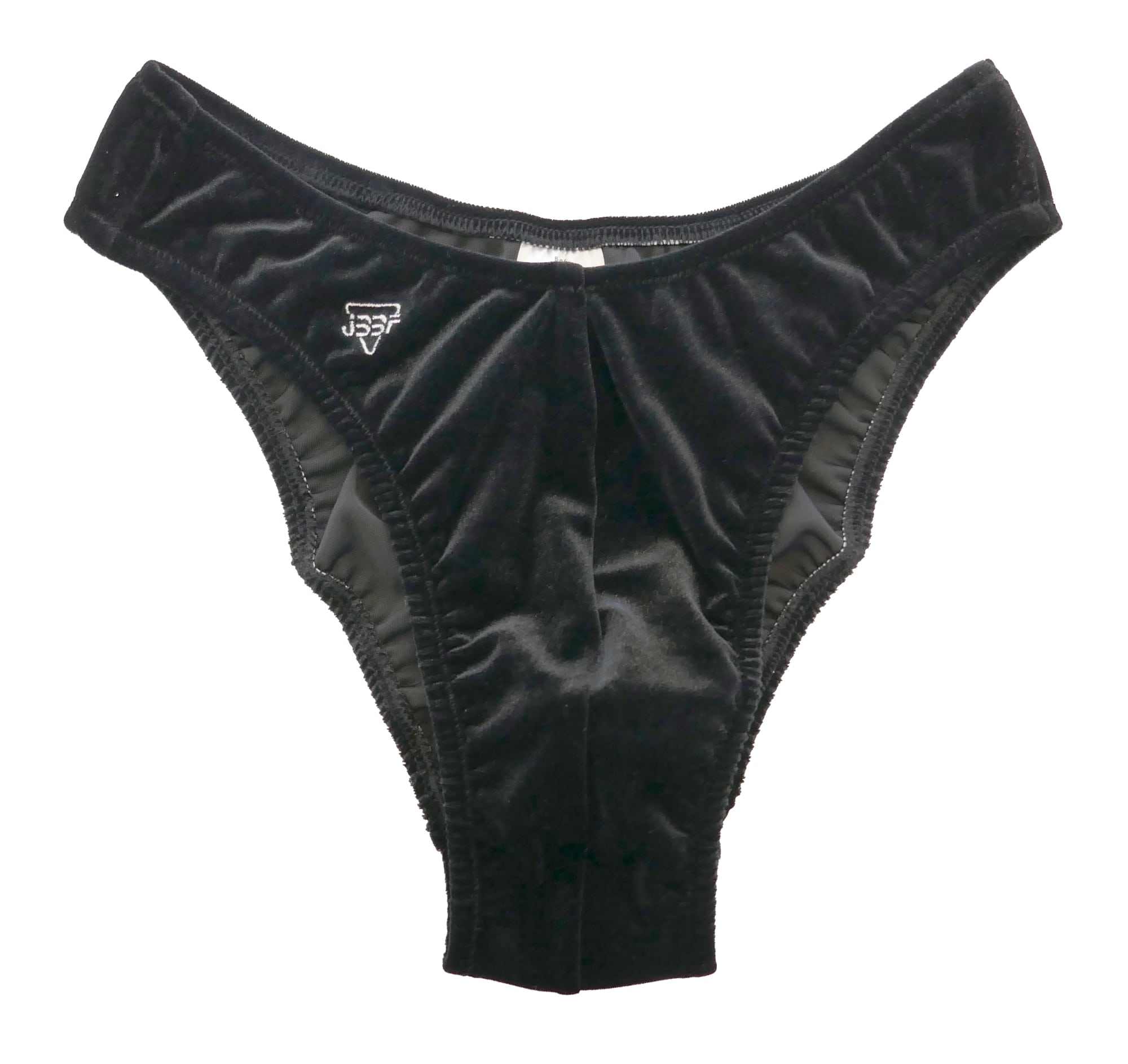 【5cm規格】JBBF公認ボディビルポージングトランクス ベロア 黒 M