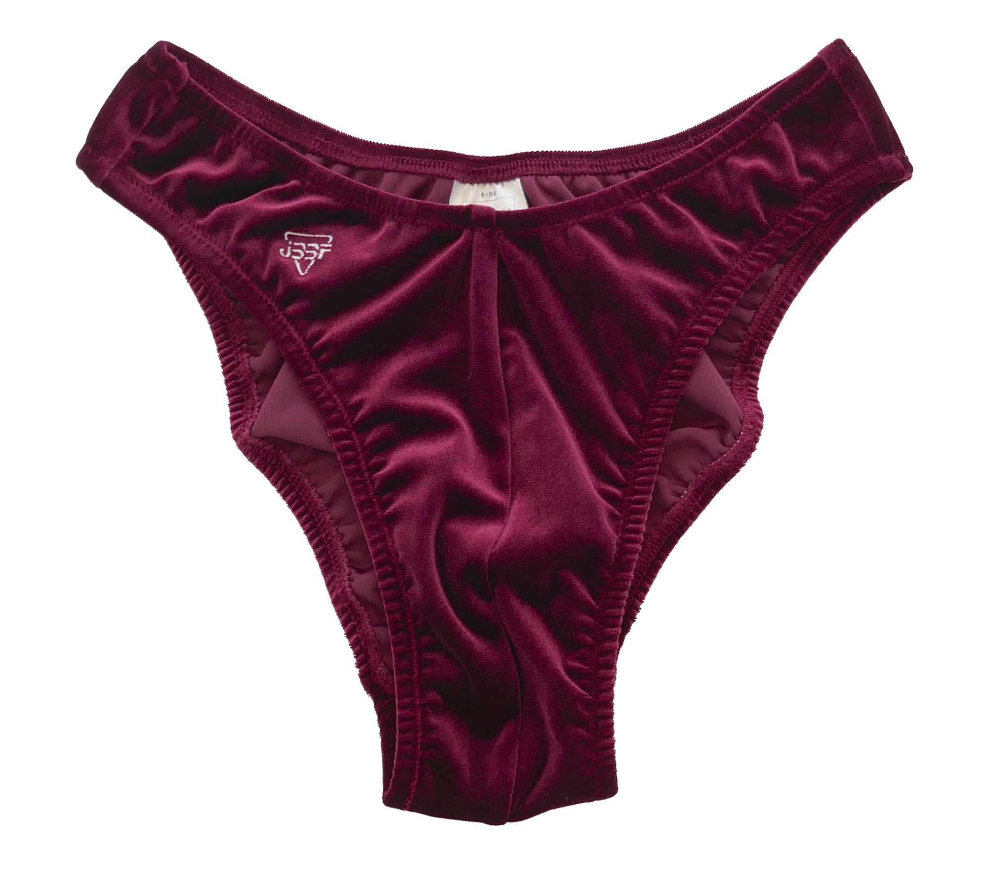 【5cm規格】JBBF公認ボディビルポージングトランクス ベロア 赤 S