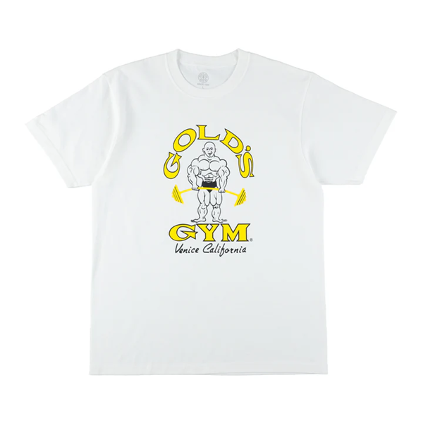 ゴールドジム　ベーシックTシャツVeniceCa　ホワイト ホワイト S