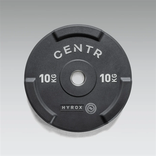 CENTR (センター) バンパープレート 【HYROX (ハイロックス) 公式競技器具】10Kg 10Kg