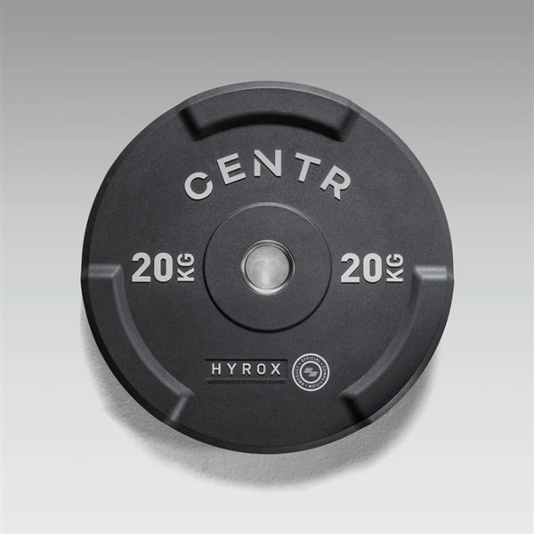 CENTR (センター) バンパープレート 【HYROX (ハイロックス) 公式競技器具】20Kg 20Kg