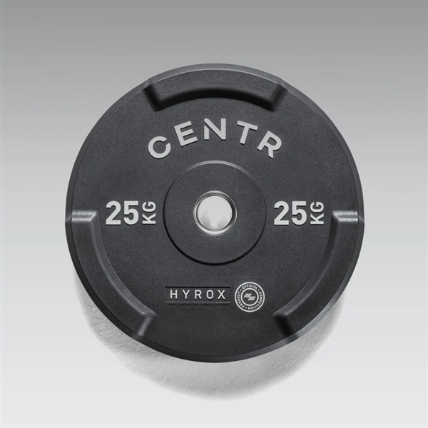 CENTR (センター) バンパープレート 【HYROX (ハイロックス) 公式競技器具】25Kg 25Kg