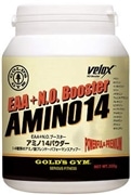 GOLD'S GYM アミノ14パウダー EAA+N.O.ブースター 300g