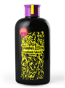JBBF推奨 セルフタンニングローション コンテストブラック 200ml ナーブス