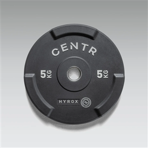 CENTR (センター) バンパープレート 【HYROX (ハイロックス) 公式競技器具】5Kg