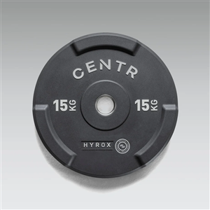 CENTR (センター) バンパープレート 【HYROX (ハイロックス) 公式競技器具】15Kg