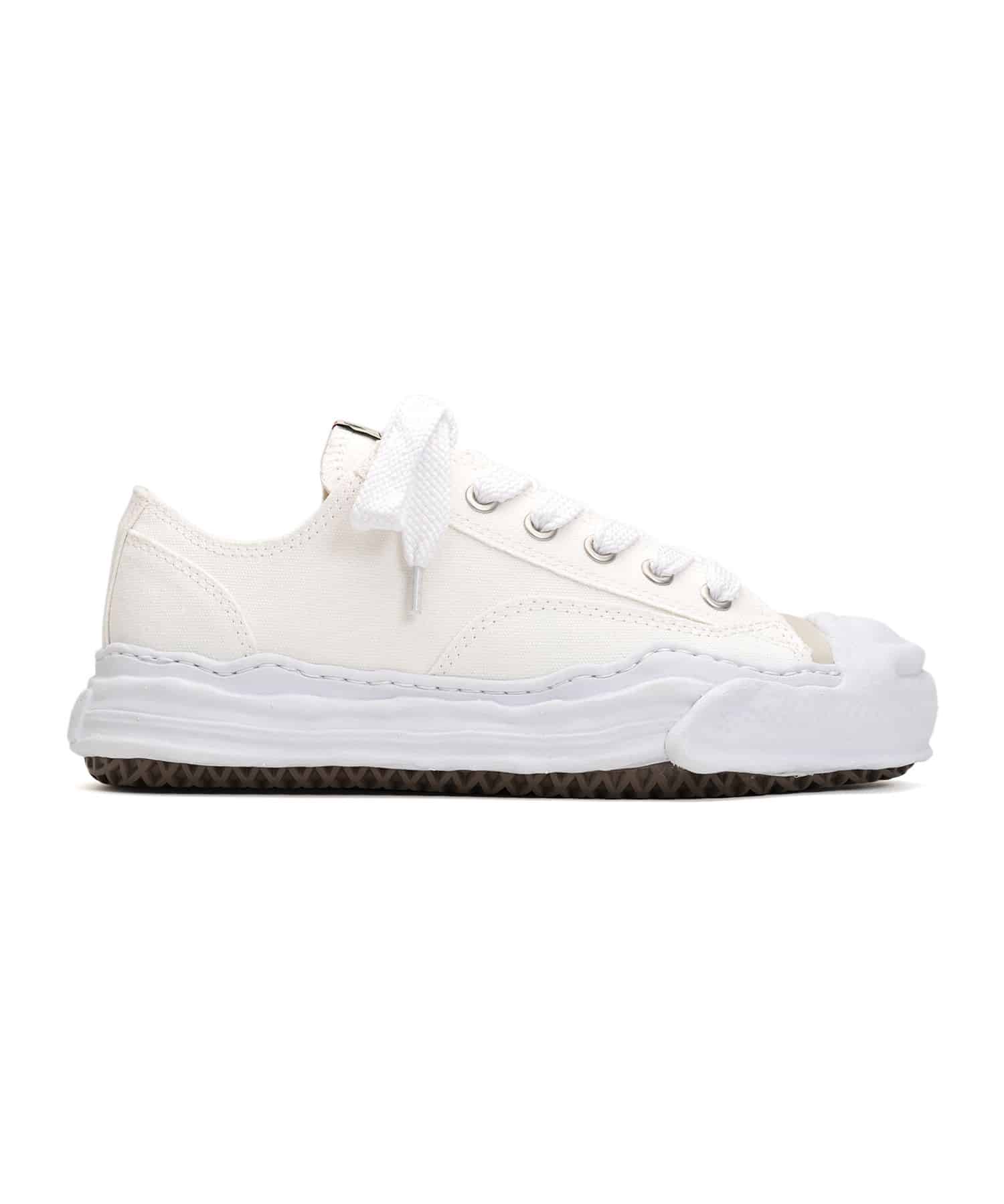 Maison MIHARA YASUHIRO(メゾンミハラヤスヒロ)/"HANK" OG Sole Canvas Low-top Sneaker/WHITE WHITE 36