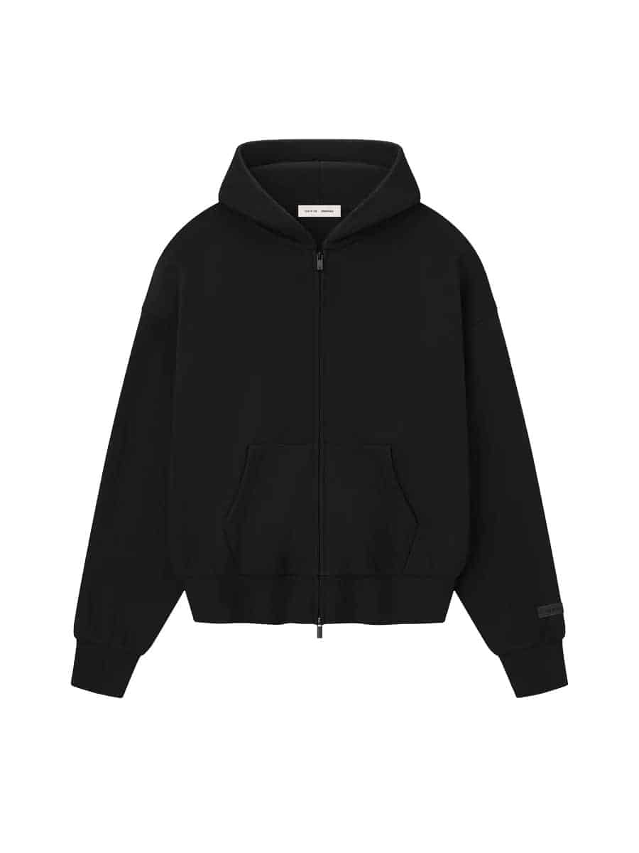 ESSENTIALS(エッセンシャルズ)/Classic Fleece Zip-Up Hoodie/BLACK BLACK S