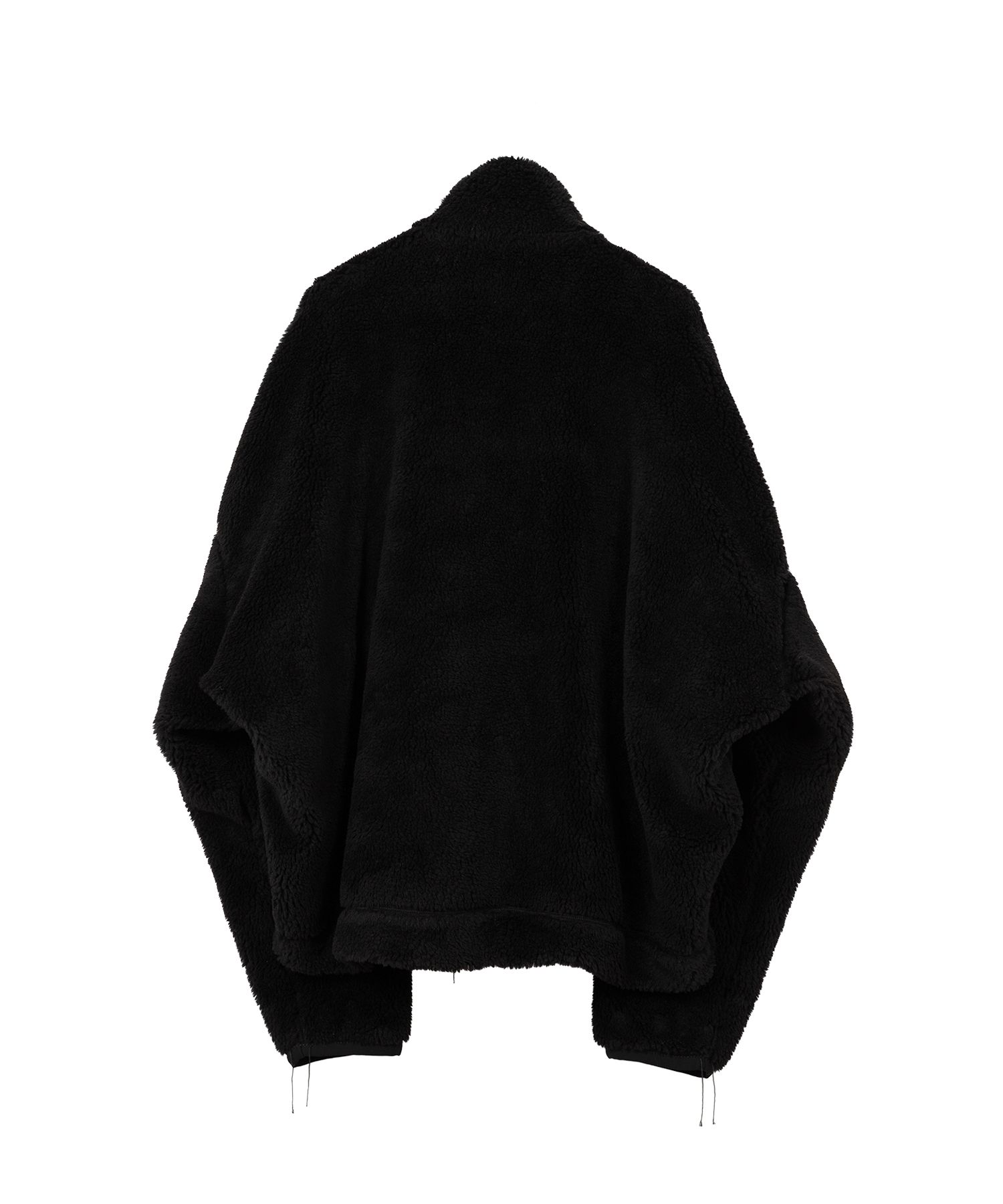 Maison MIHARA YASUHIRO(ミハラヤスヒロ)/Amateur Sewn Like Boa Jacket/BLACK BLACK 46