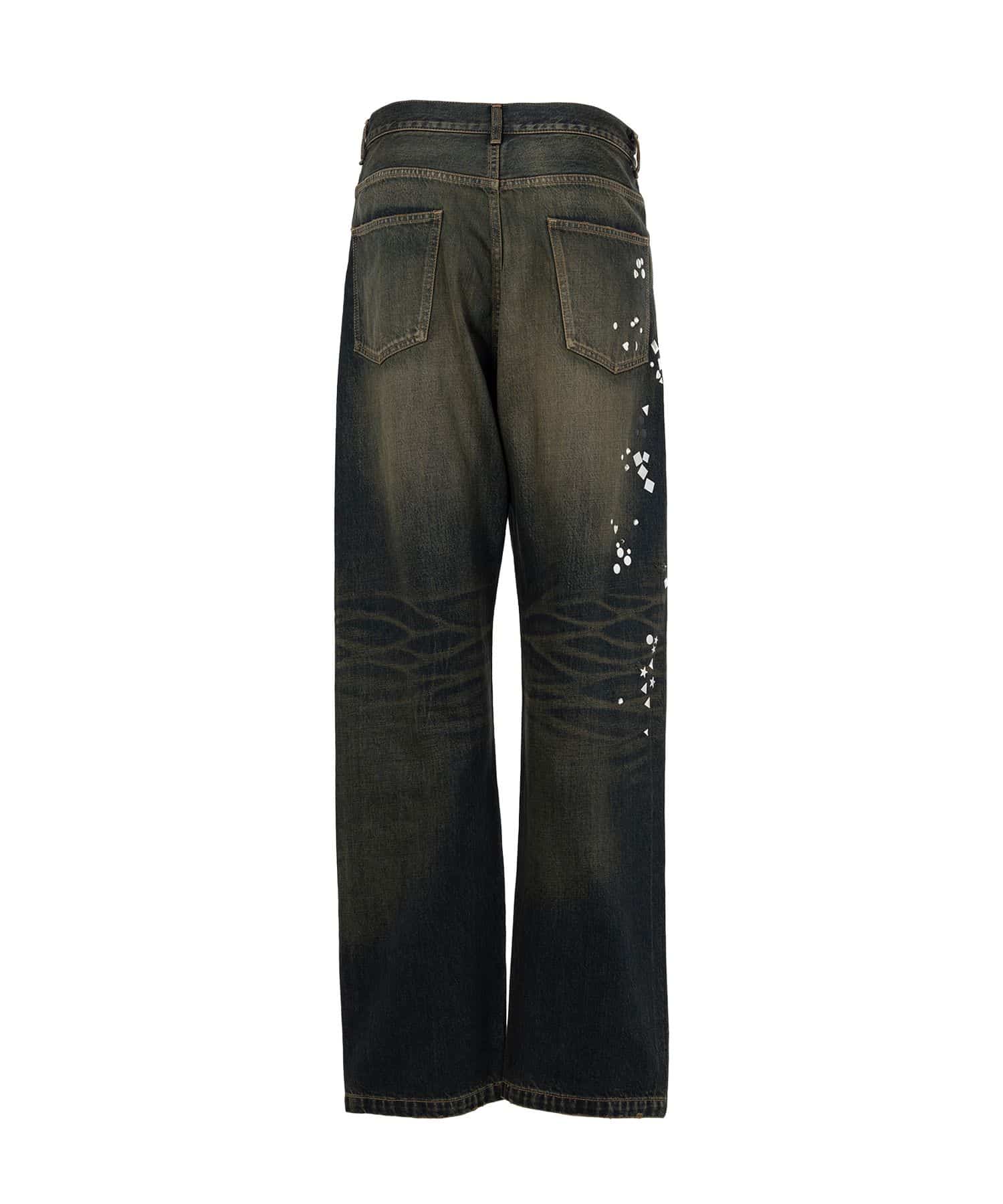 Maison MIHARA YASUHIRO(ミハラヤスヒロ)/Embellished Denim Pants/INDIGO INDIGO 44