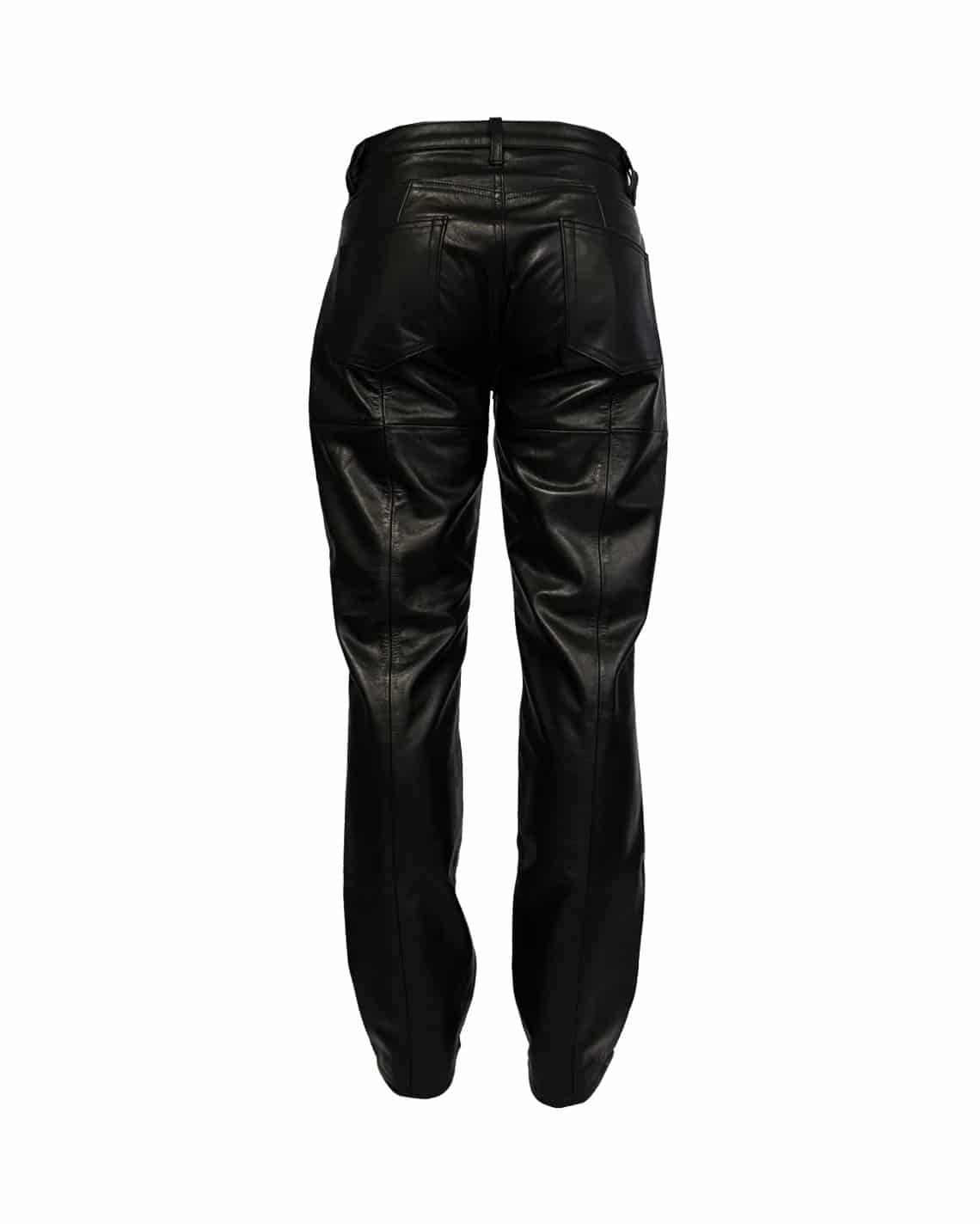 LASTNEST(ラストネスト)/Leather Pants/BLACK BLACK L