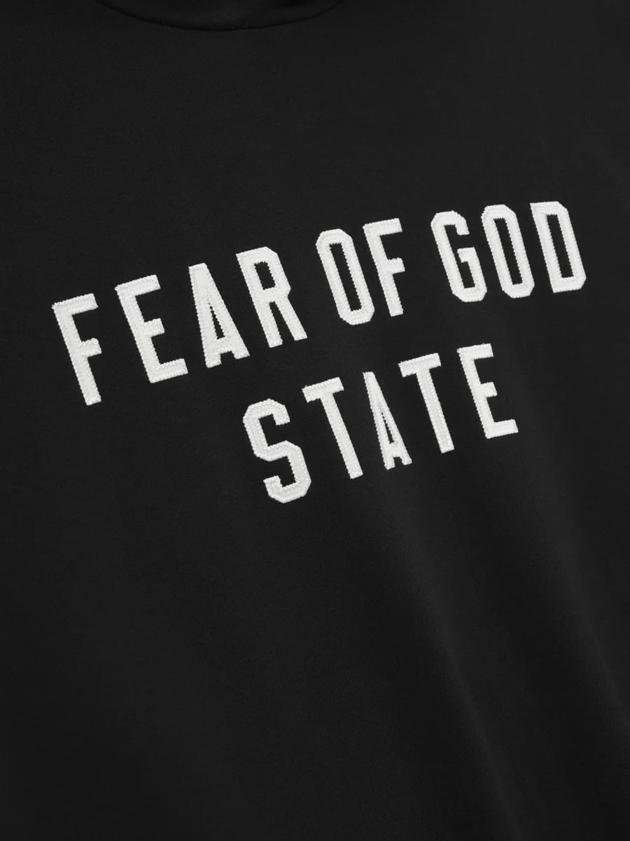 ESSENTIALS(エッセンシャルズ)/90's Fleece Hoodie/BLACK BLACK XS