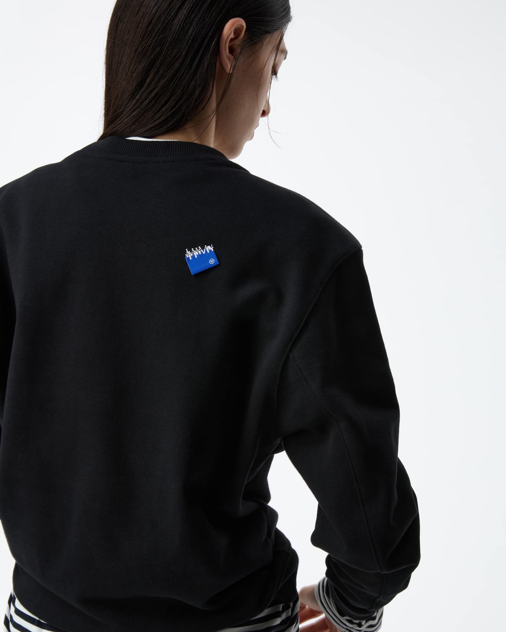 ADERERROR(アーダーエラー)/BL Tag Sweat/BLACK BLACK M