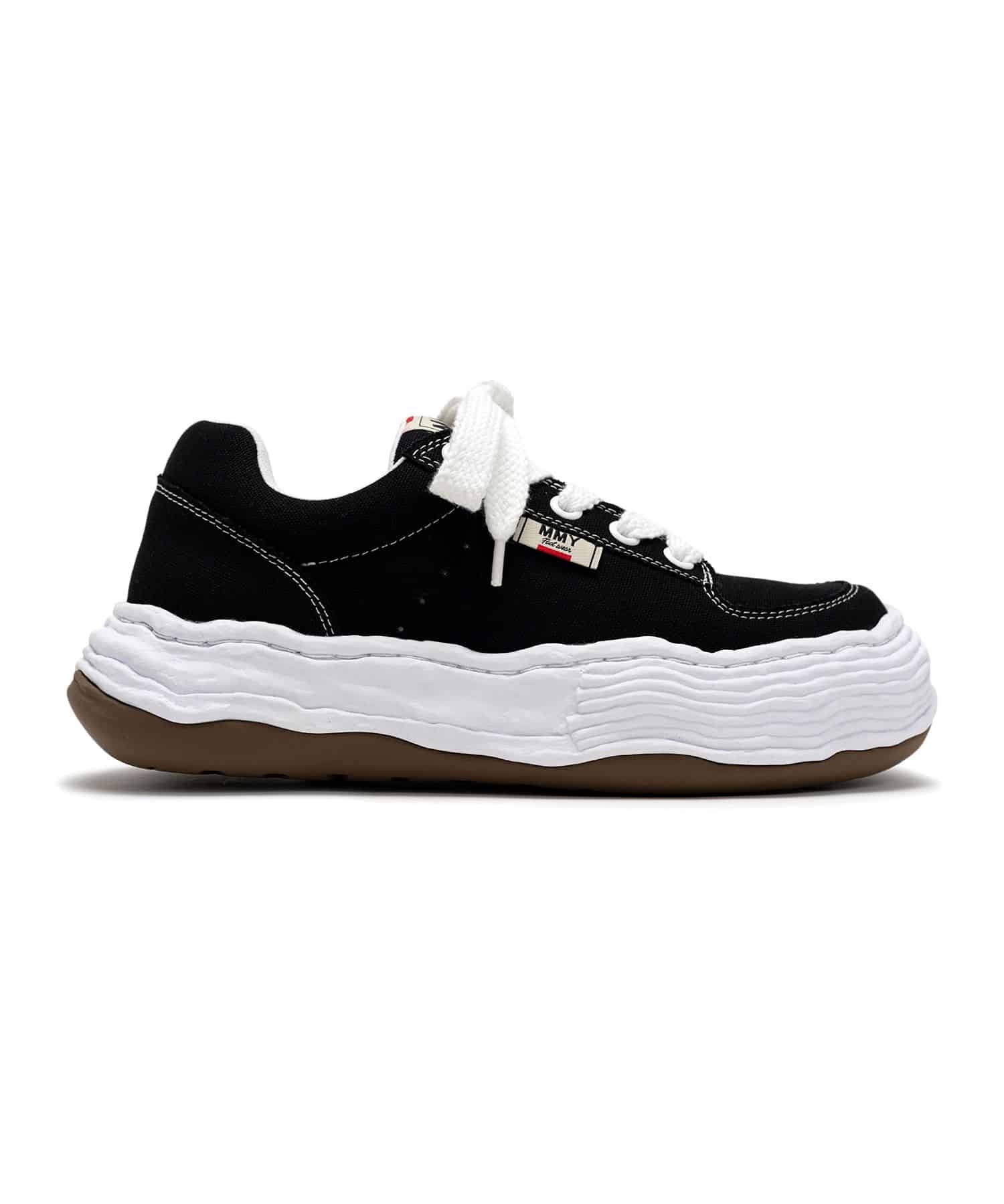 Maison MIHARA YASUHIRO(ミハラヤスヒロ)/"OLIVER" OG Sole Canvas Low-top Sneaker/BLACK BLACK 41