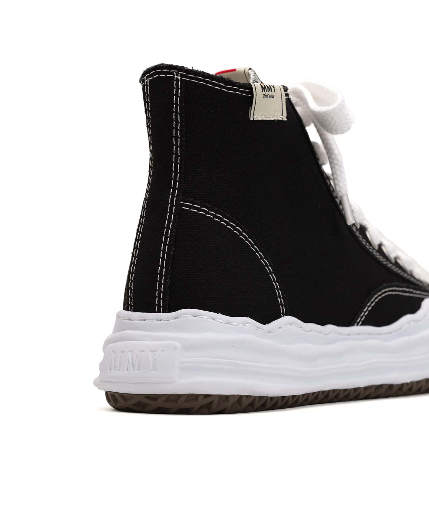 Maison MIHARA YASUHIRO(ミハラヤスヒロ)/"HANK" OG Sole Canvas High-top Sneaker/BLACK BLACK 41