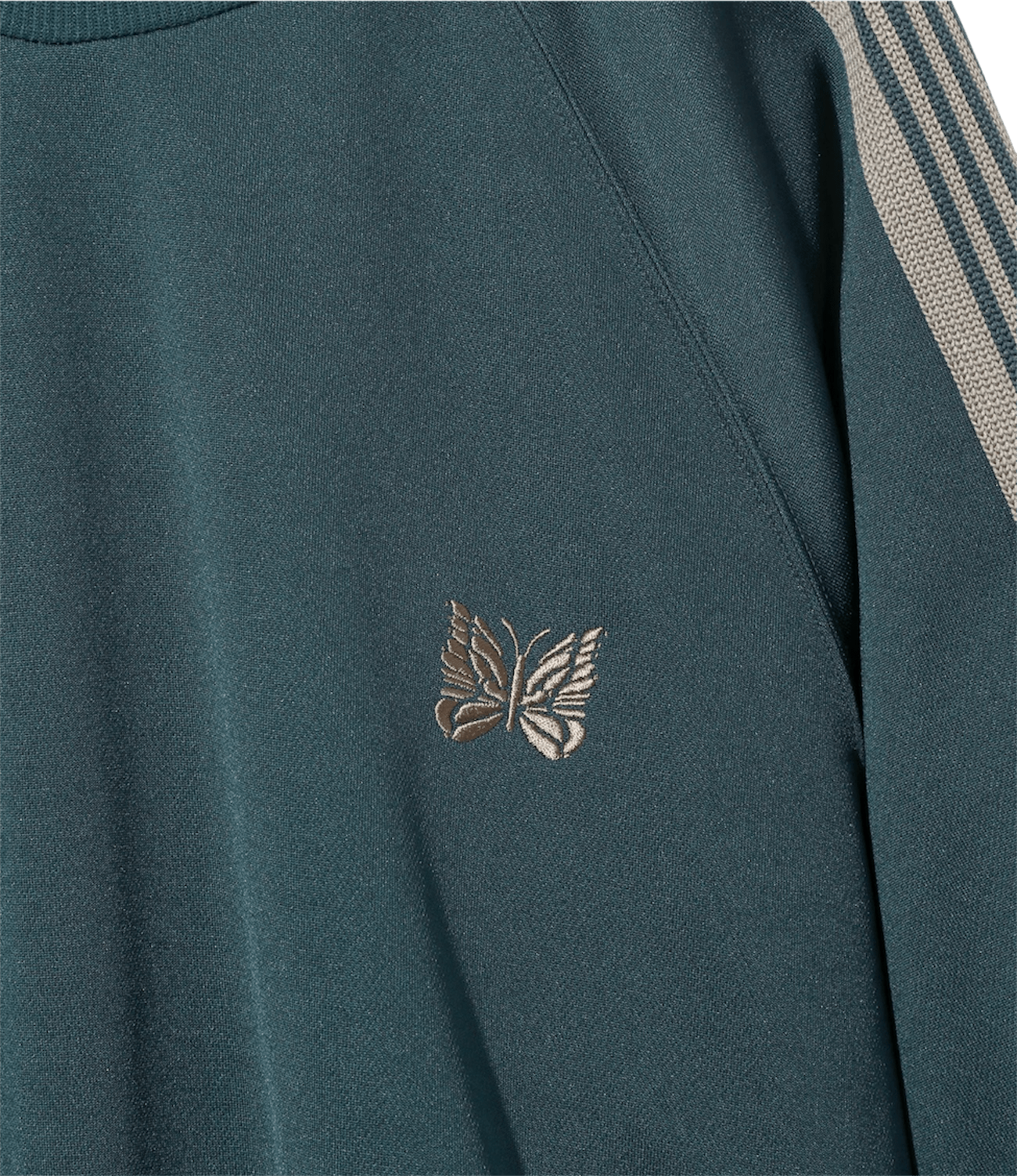 NEEDLES(ニードルズ)/Track Crew Neck Shirt/GREEN GREEN M