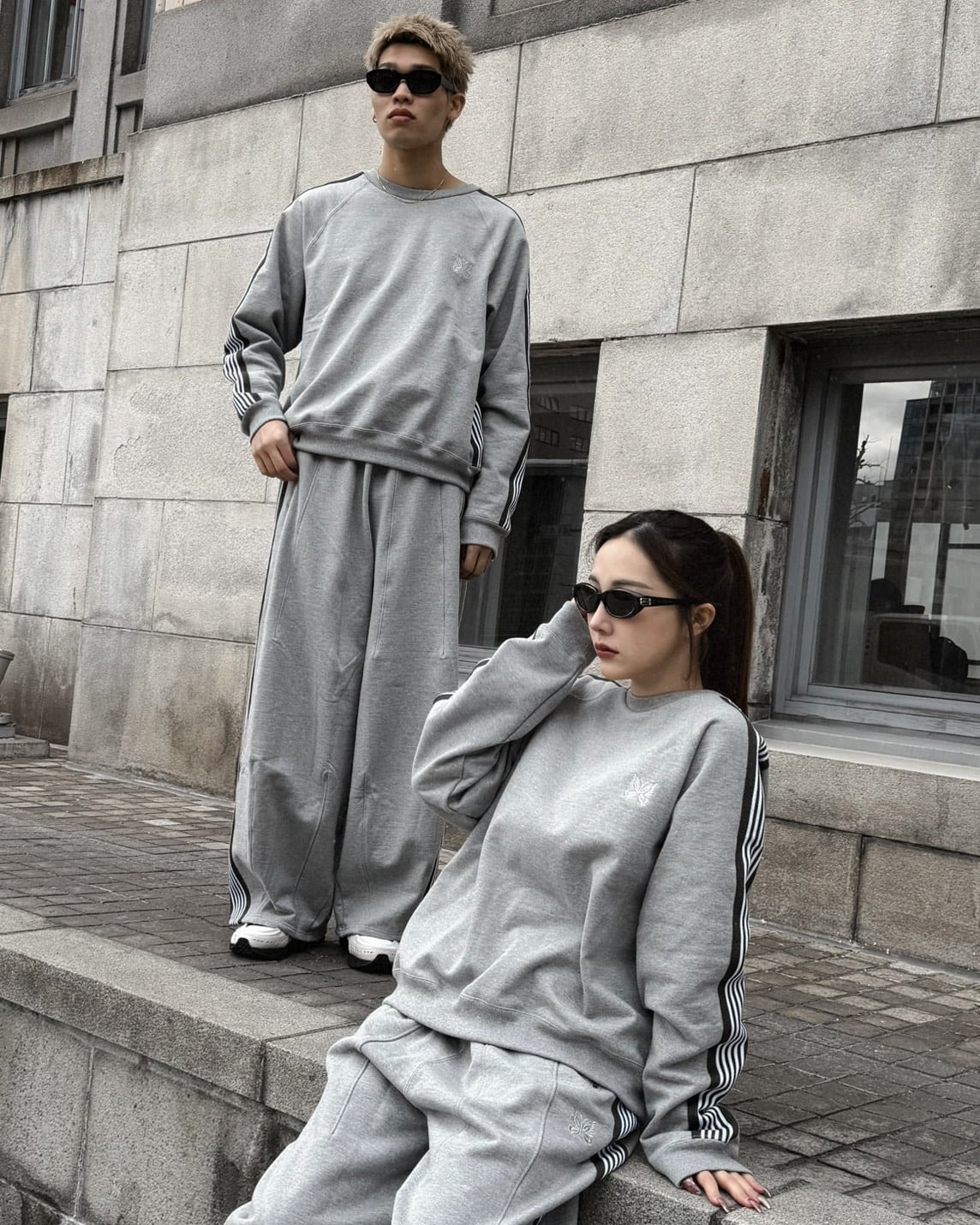 【EXCLUSIVE ITEM】NEEDLES(ニードルズ)/H.D.Track Pants/GREY GREY XS