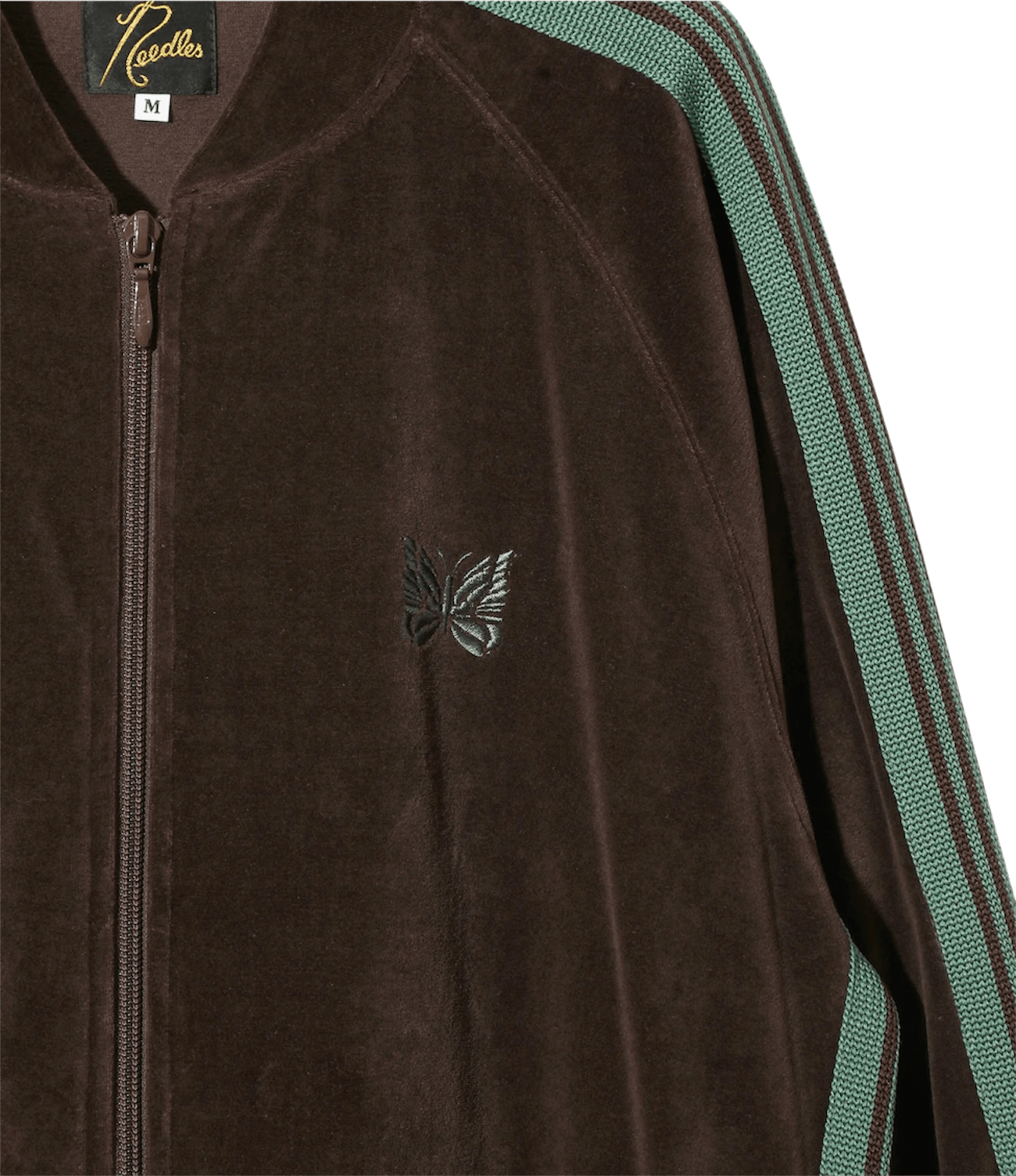 NEEDLES(ニードルズ)/Rib Collar Track Jacket/BROWN BROWN M
