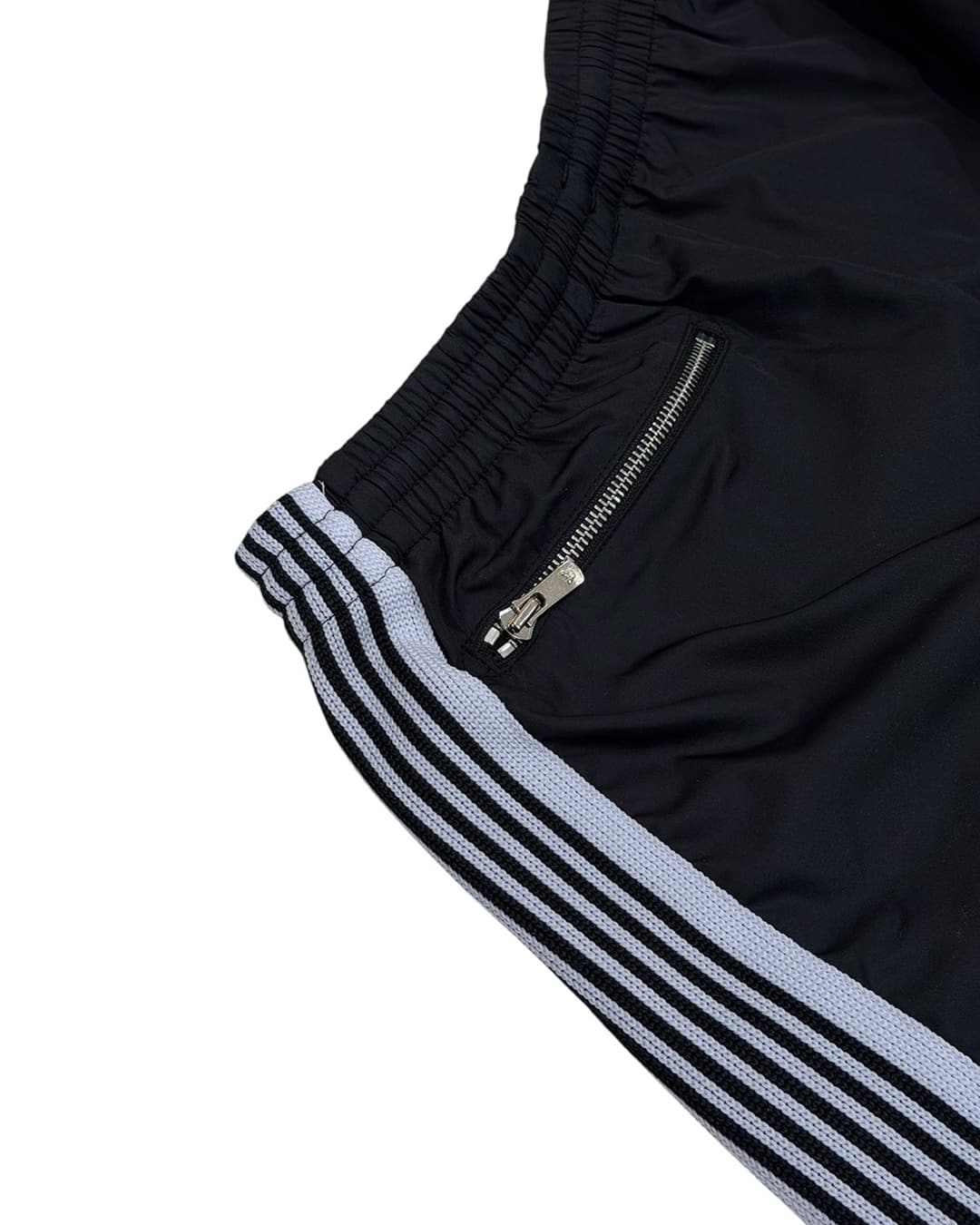 【EXCLUSIVE ITEM】NEEDLES(ニードルズ)/H.D. NYLON Track Pants/BLACK BLACK XS