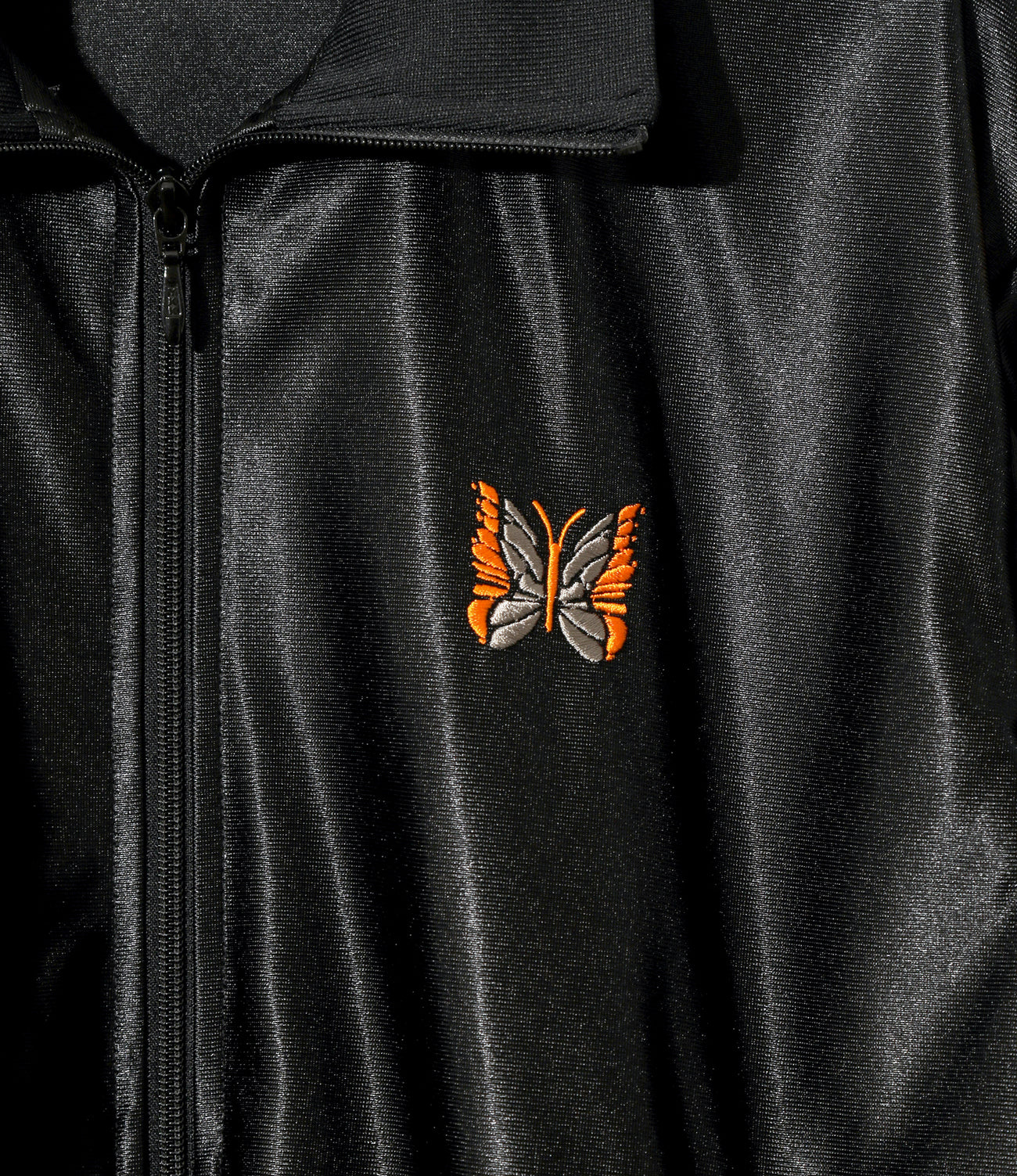 NEEDLES(ニードルズ)/Track Jacket - Tricot Sateen/BLACK BLACK M