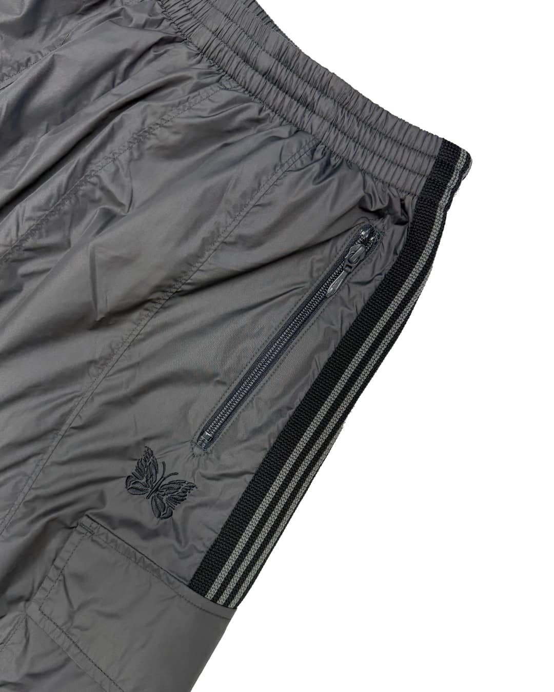 【EXCLUSIVE ITEM】NEEDLES(ニードルズ)/H.D. NYLON TRACK SHORT/KHAKI KHAKI XS
