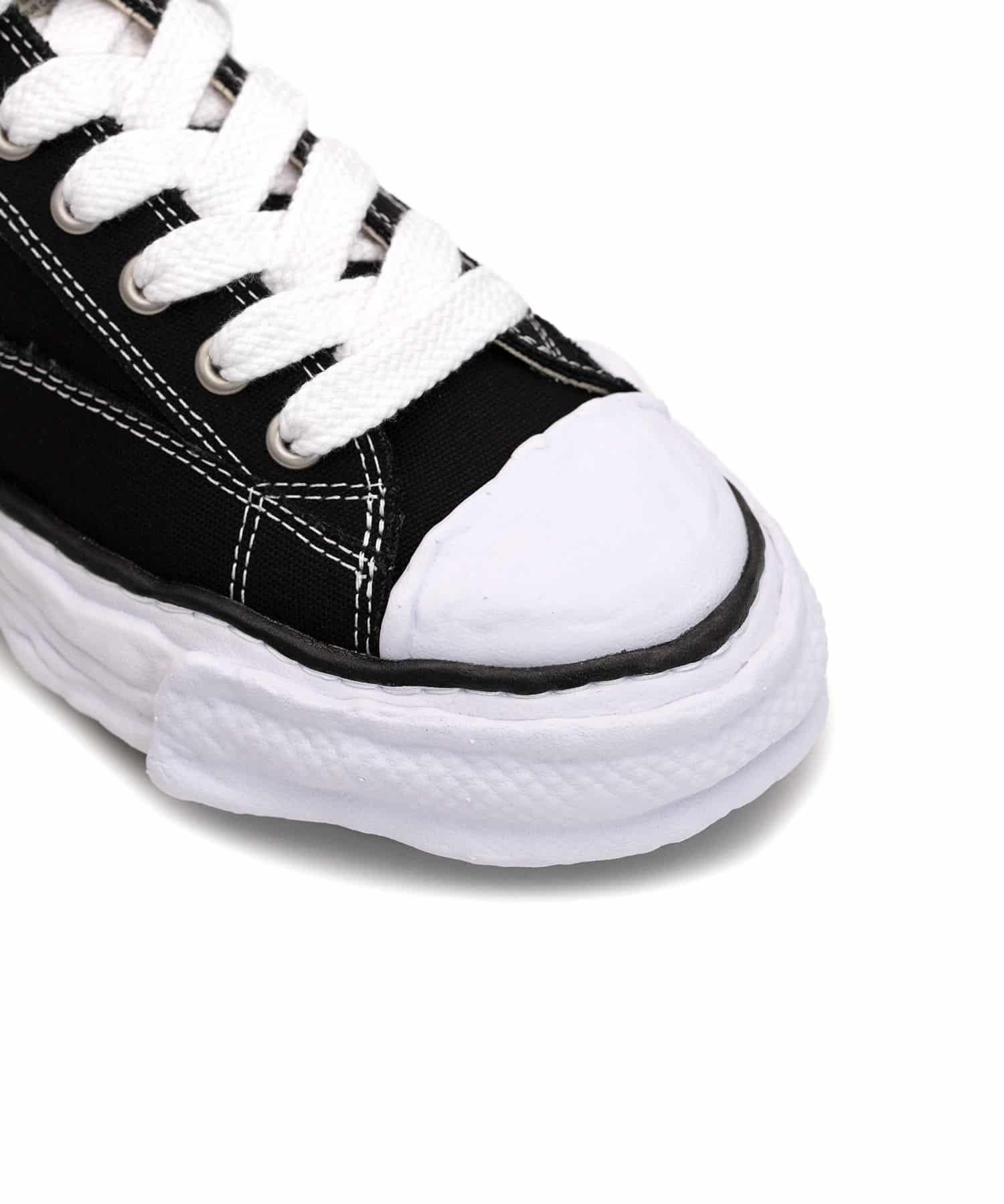 Maison MIHARA YASUHIRO(メゾンミハラヤスヒロ)/"PETERSON23" OG Sole Canvas Low-top Sneaker/BLACK BLACK 40