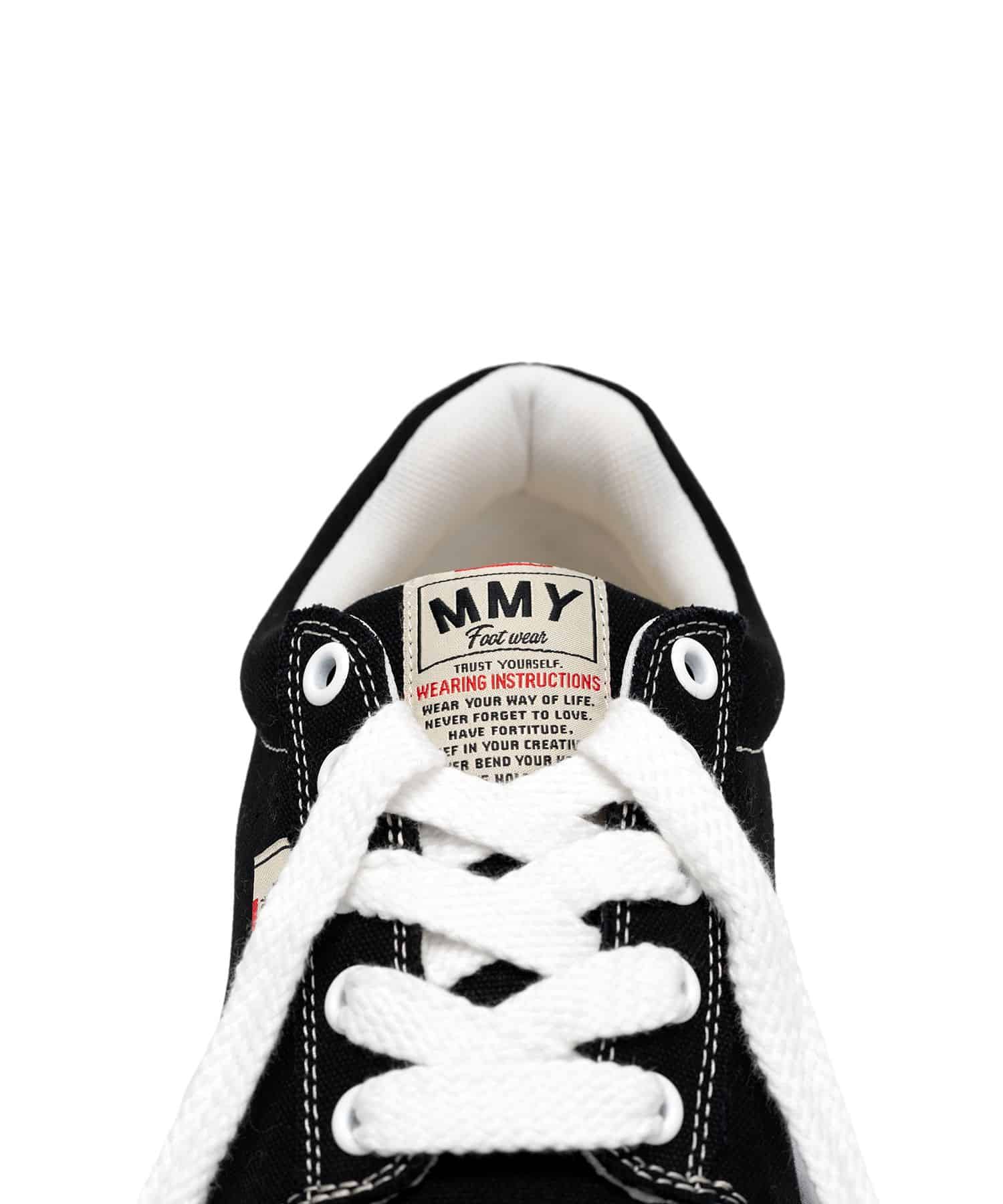 Maison MIHARA YASUHIRO(ミハラヤスヒロ)/"OLIVER" OG Sole Canvas Low-top Sneaker/BLACK BLACK 41