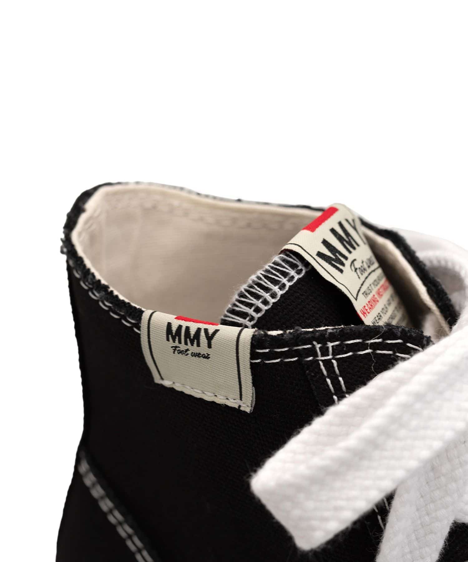 Maison MIHARA YASUHIRO(ミハラヤスヒロ)/"HANK" OG Sole Canvas High-top Sneaker/BLACK BLACK 41