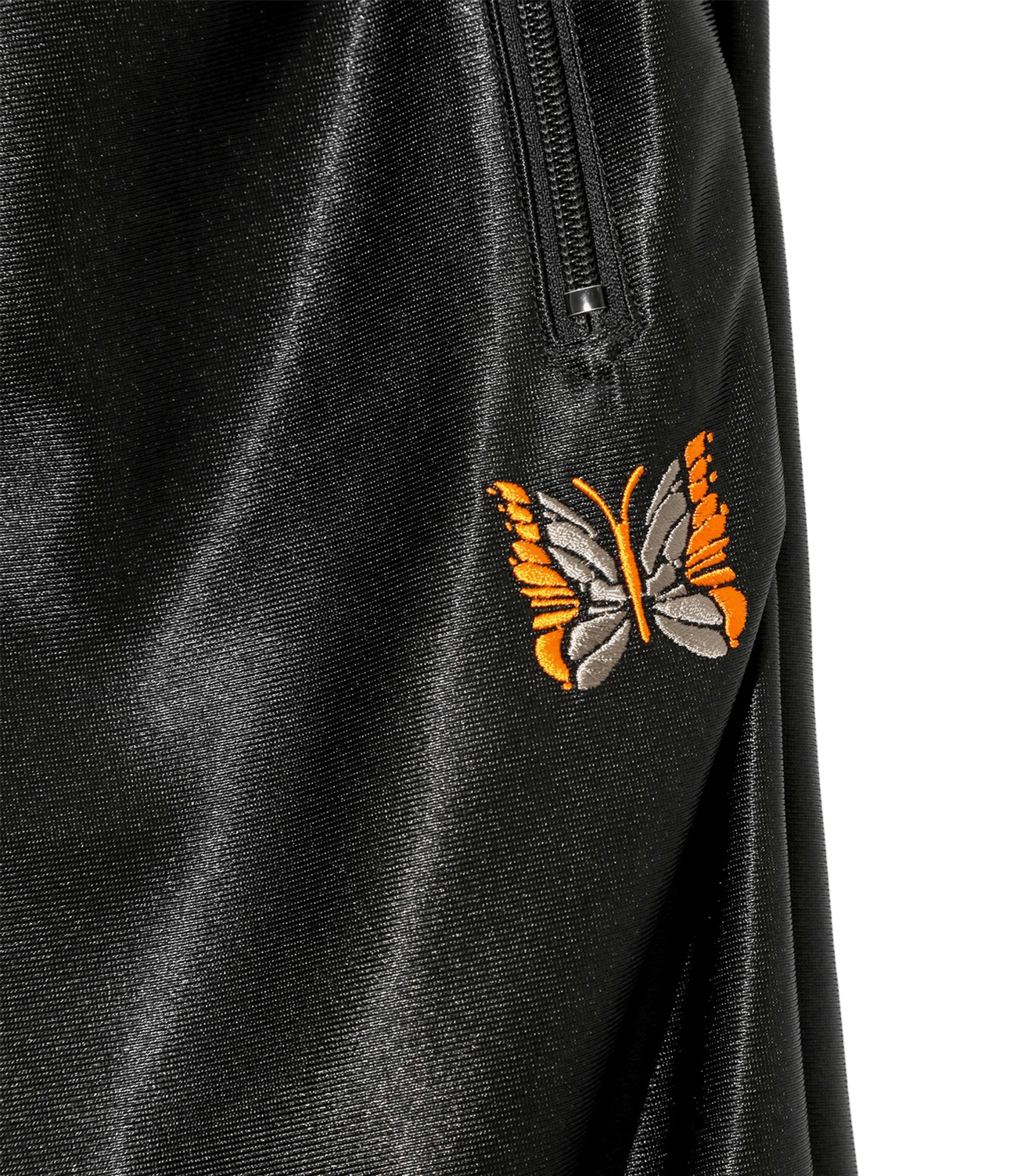 NEEDLES(ニードルズ)/Track Pant - Tricot Sateen/BLACK BLACK S