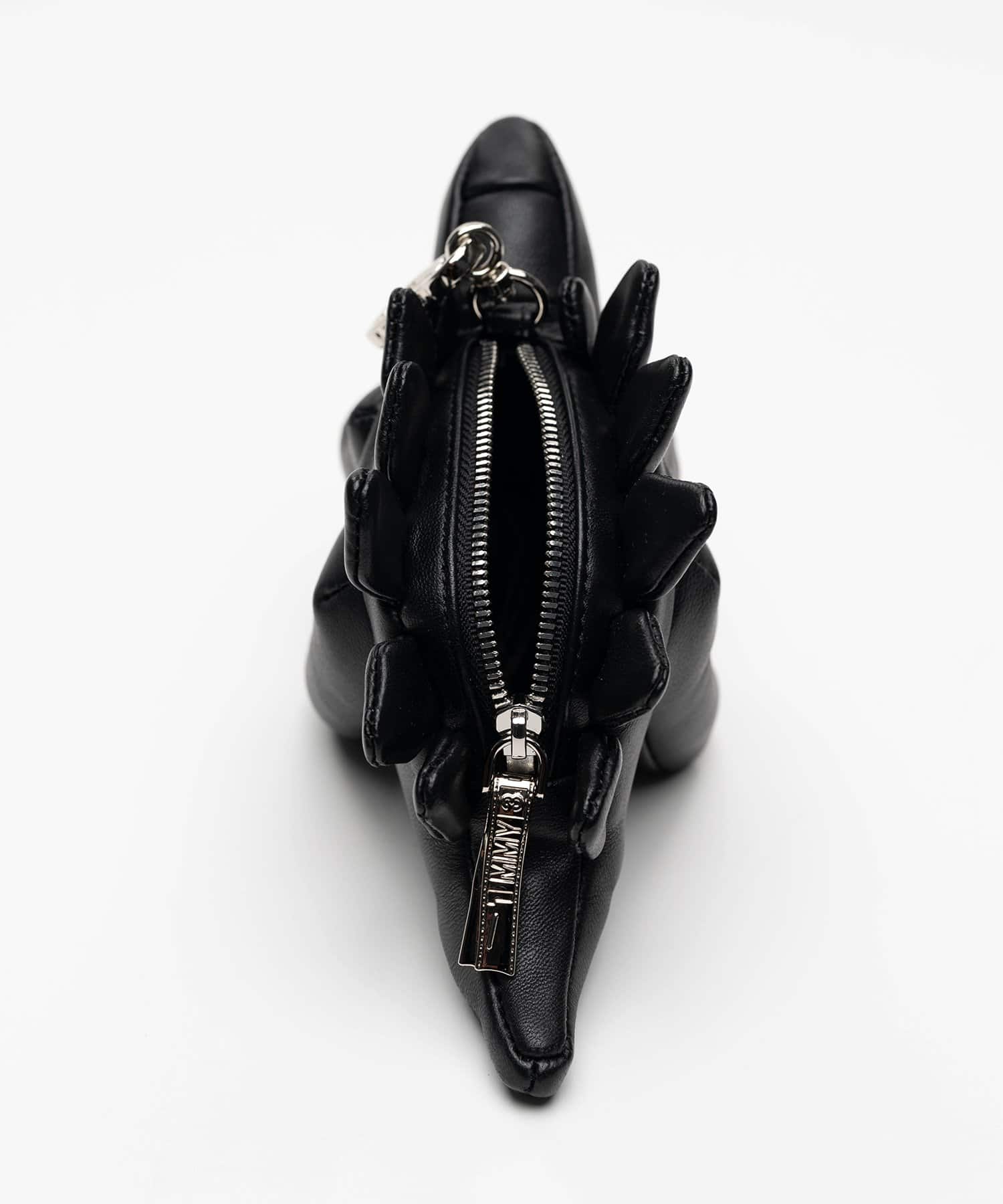 Maison MIHARA YASUHIRO(ミハラヤスヒロ)/"DOLLS" Stegosaurus Mini Bag/BLACK BLACK FREE
