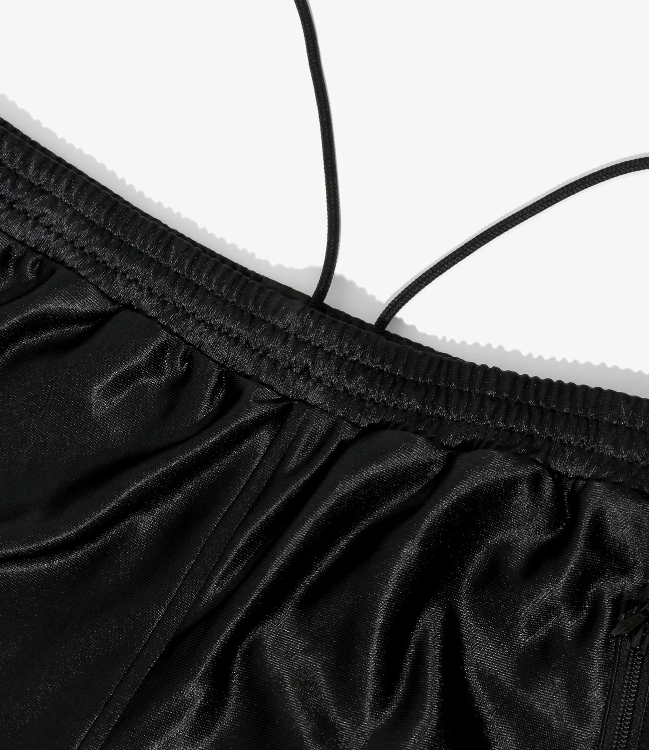 NEEDLES(ニードルズ)/Track Pant - Tricot Sateen/BLACK BLACK S