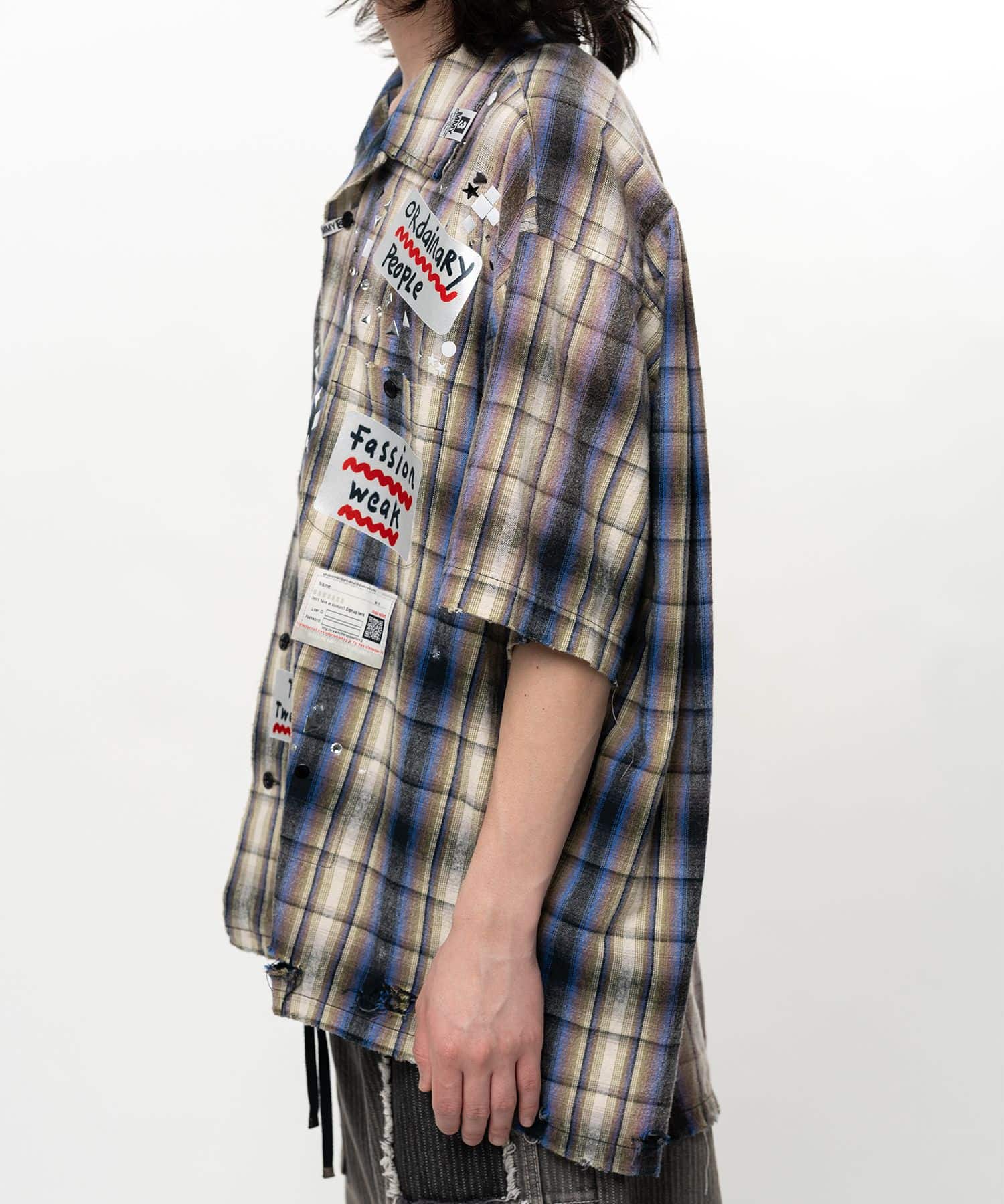 Maison MIHARA YASUHIRO(ミハラヤスヒロ)/Embellished Sticker Short