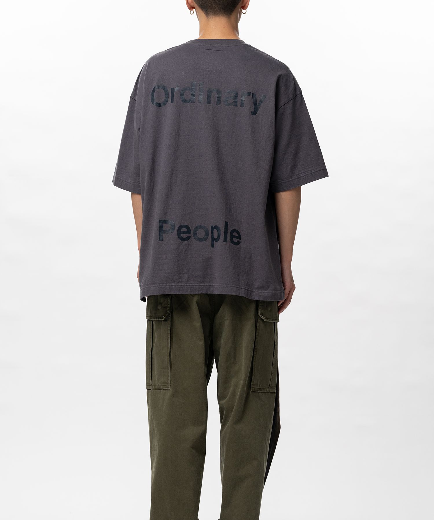 Maison MIHARA YASUHIRO(ミハラヤスヒロ)/Leon Doodle Printed T-shirt/BLACK BLACK 44