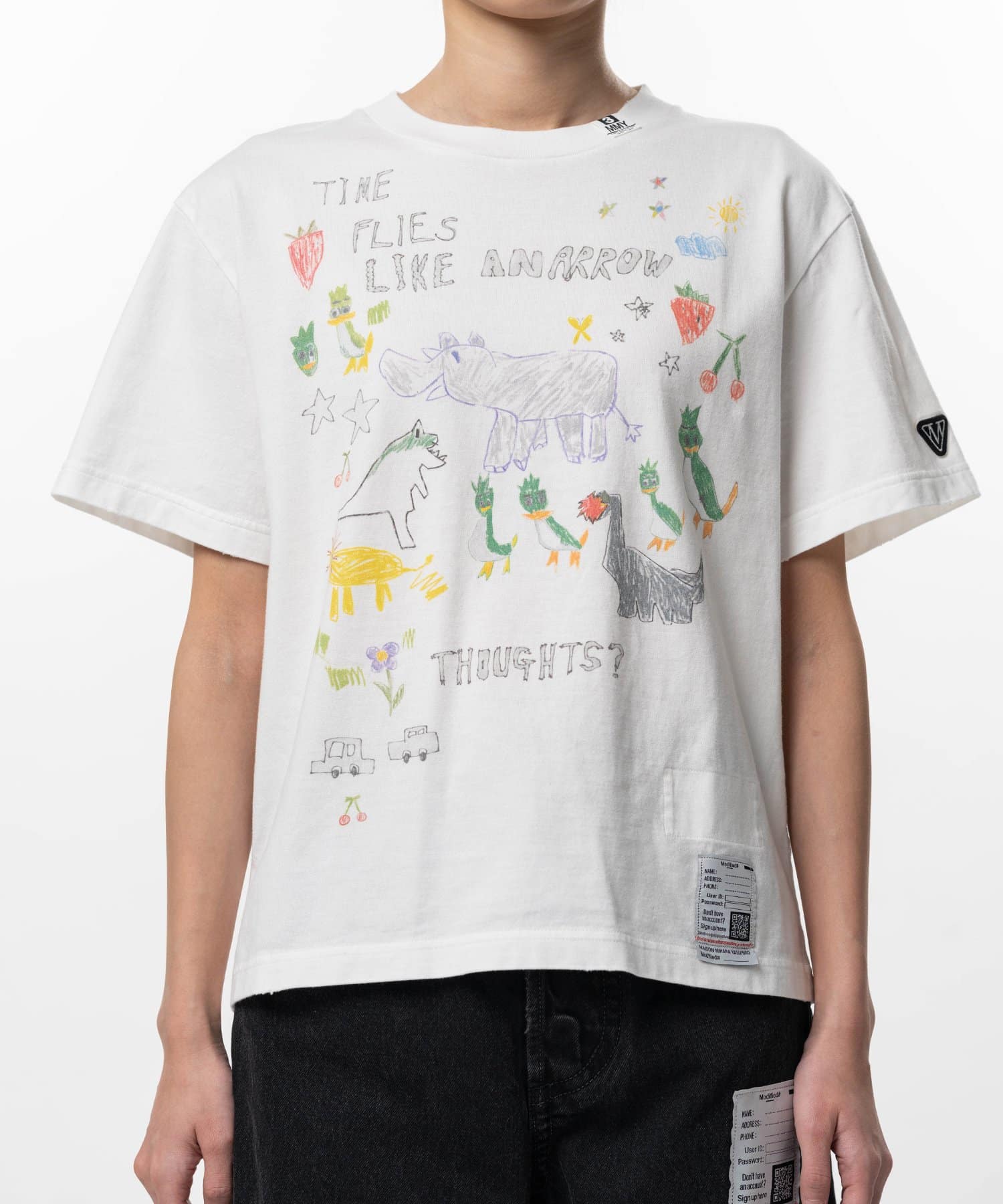 Maison MIHARA YASUHIRO(ミハラヤスヒロ)/Kids Doodle Printed T-shirt
